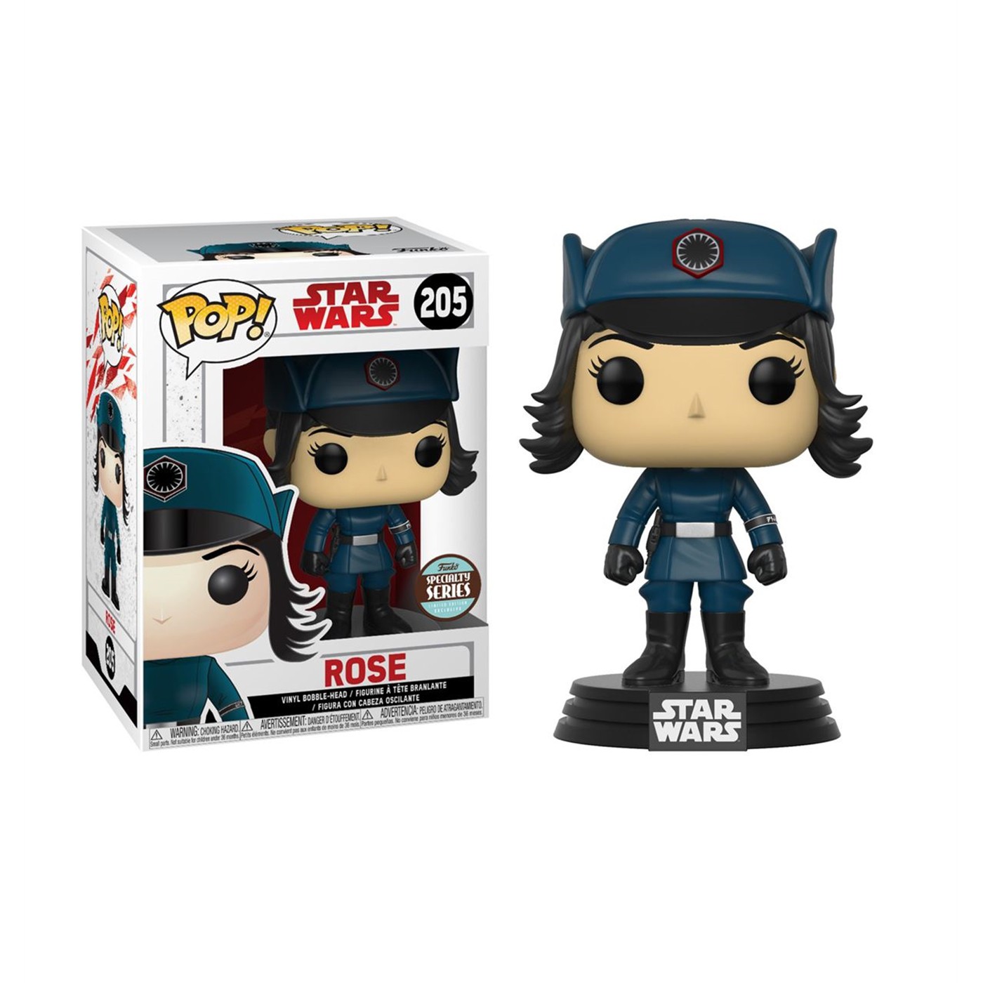 Star Wars Last Jedi Rose in Disguise Funko Pop Specialty Series