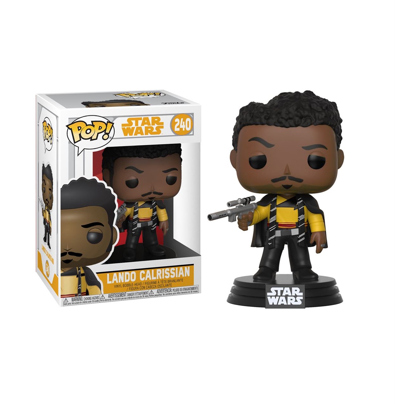 Star Wars Solo Lando Calrissian Funko Pop Bobble Head