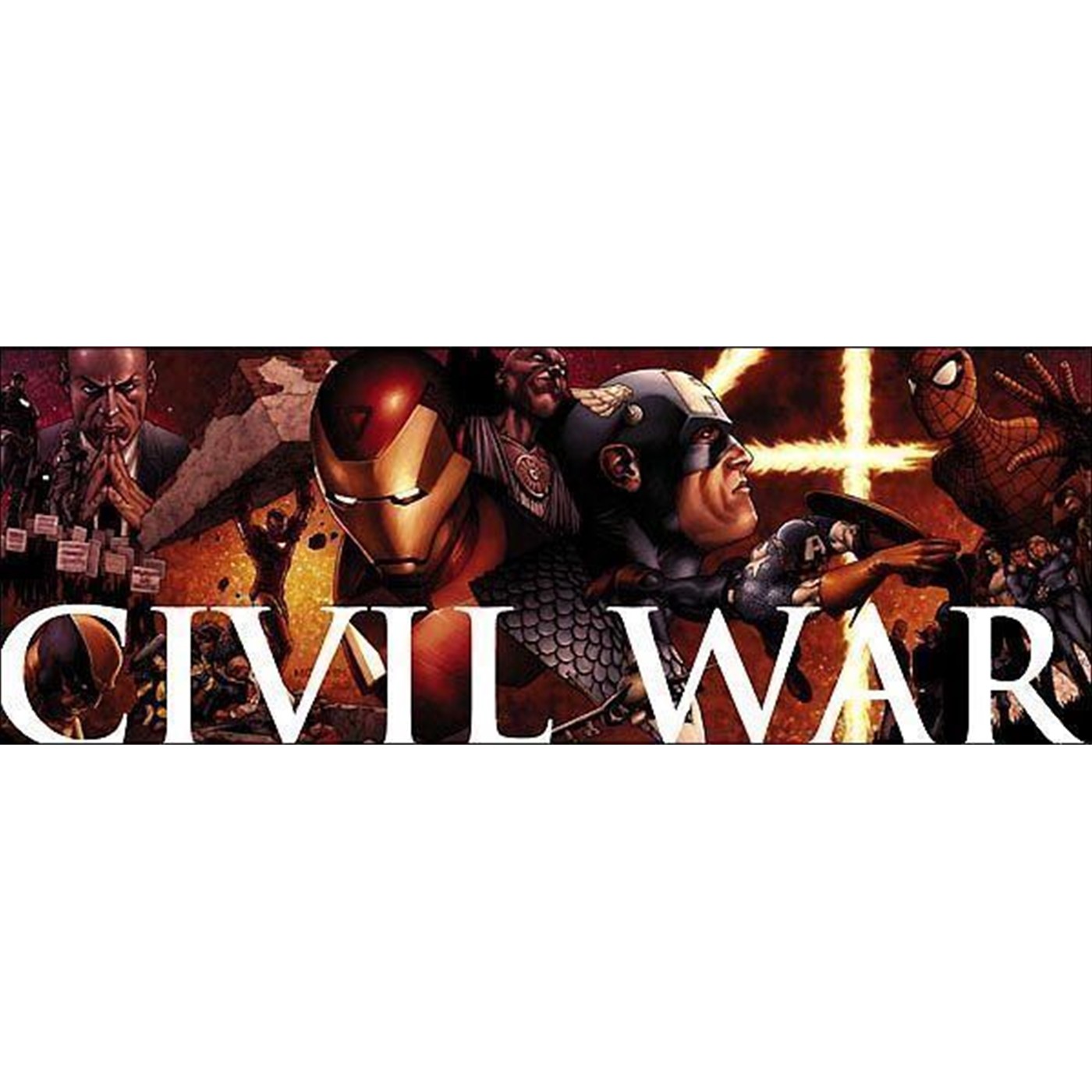 Civil War Poster Steve McNiven