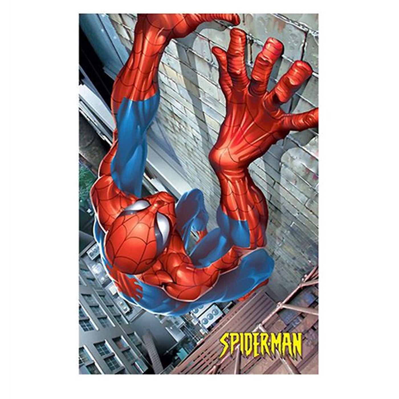 Spiderman Climbing Poster