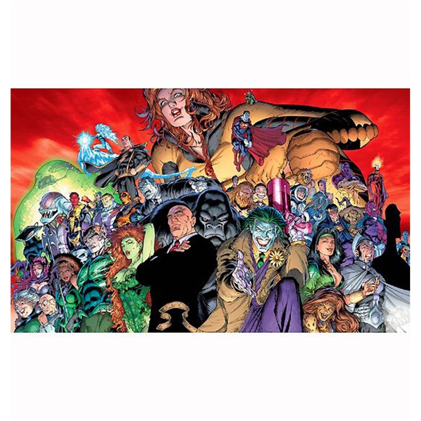 Justice League of America Villains Poster