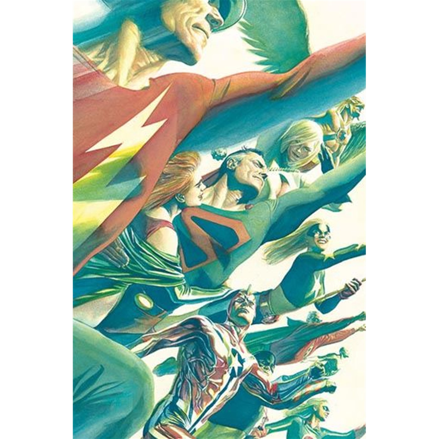 Justice Society #11 Heroes Poster by Alex Ross