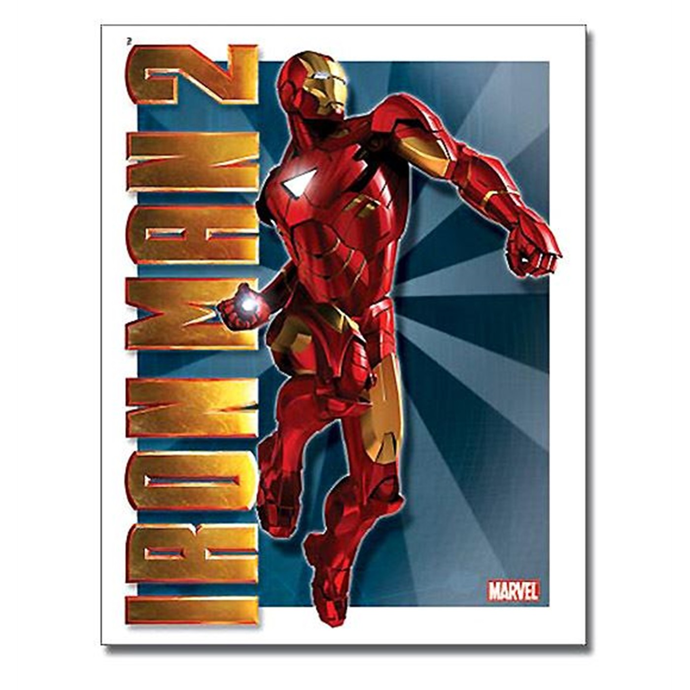 Iron Man 2 Mark 6 Tin Sign