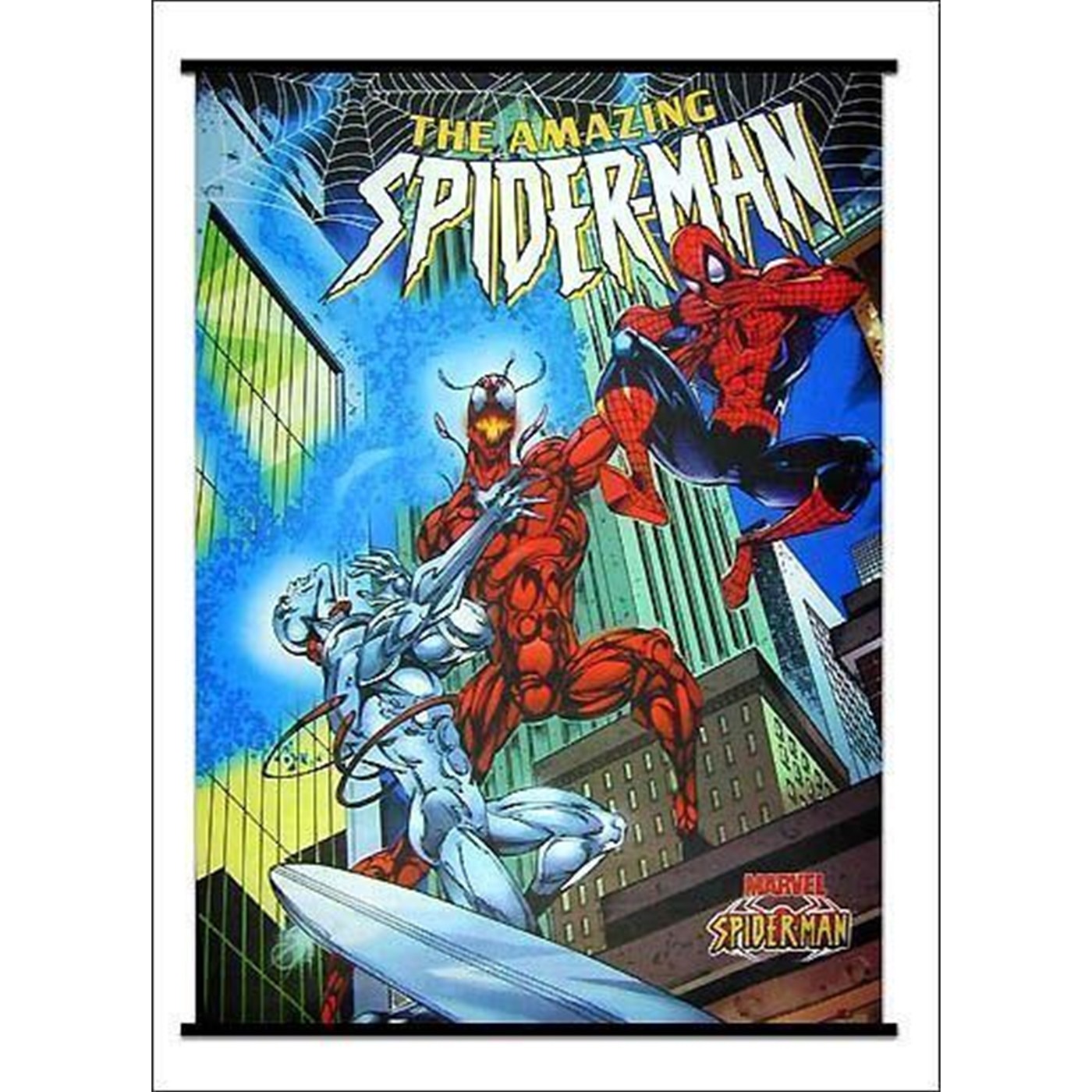 Spiderman Wall Scroll Carnage & Silver Surfer