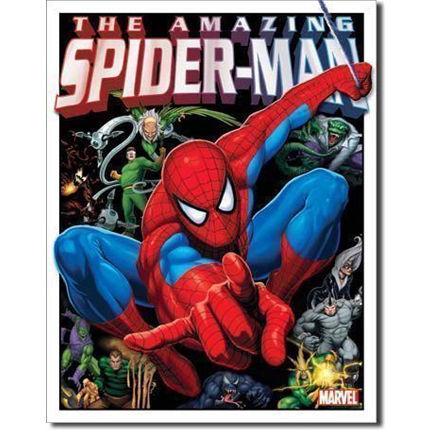 The Amazing Tin Spiderman Poster