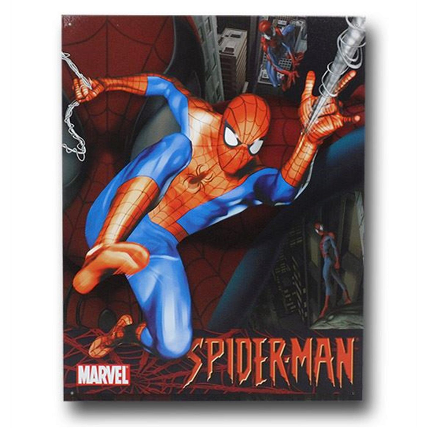 Marvel Spiderman Tin Poster Sign