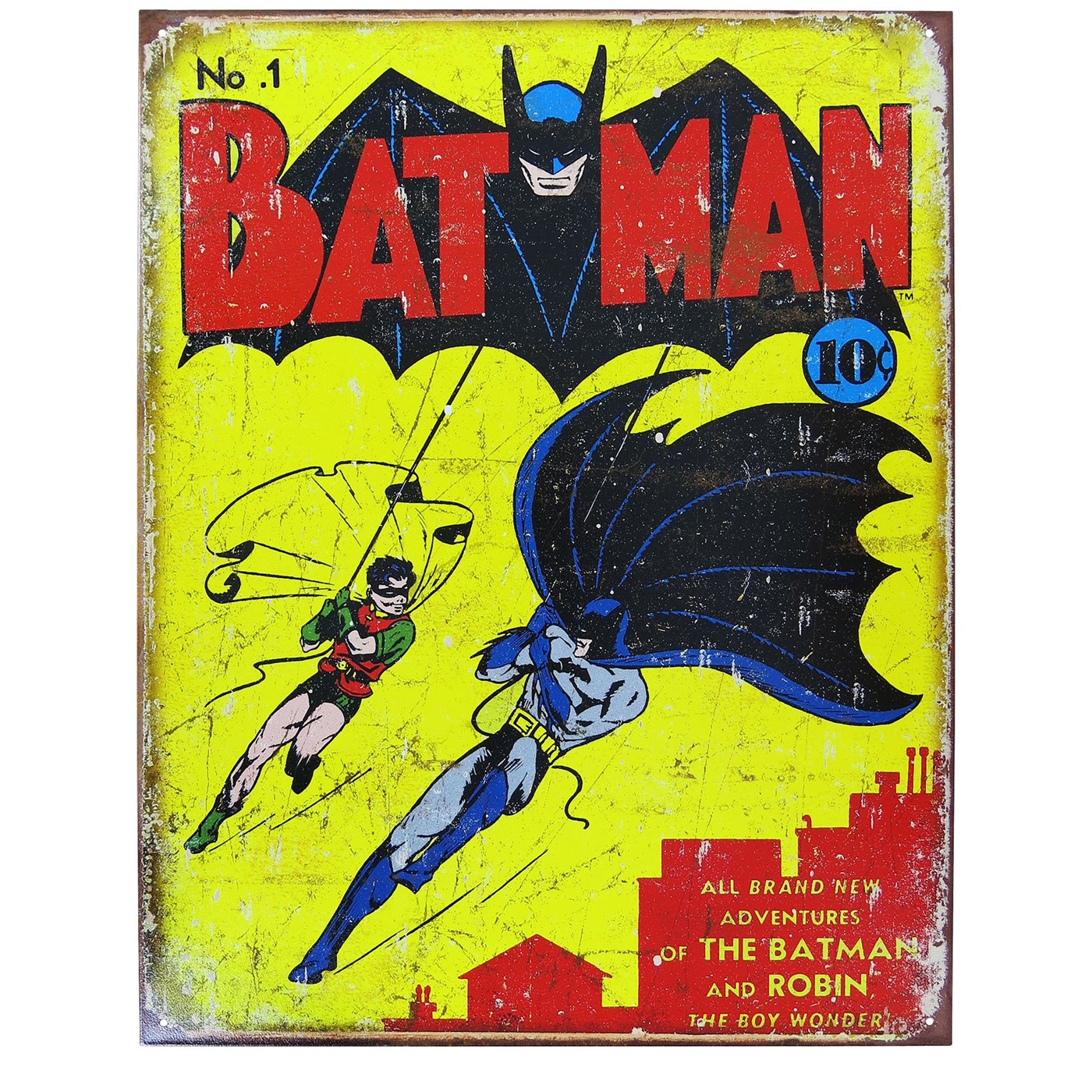 Batman Classic Cover #1 Tin Sign