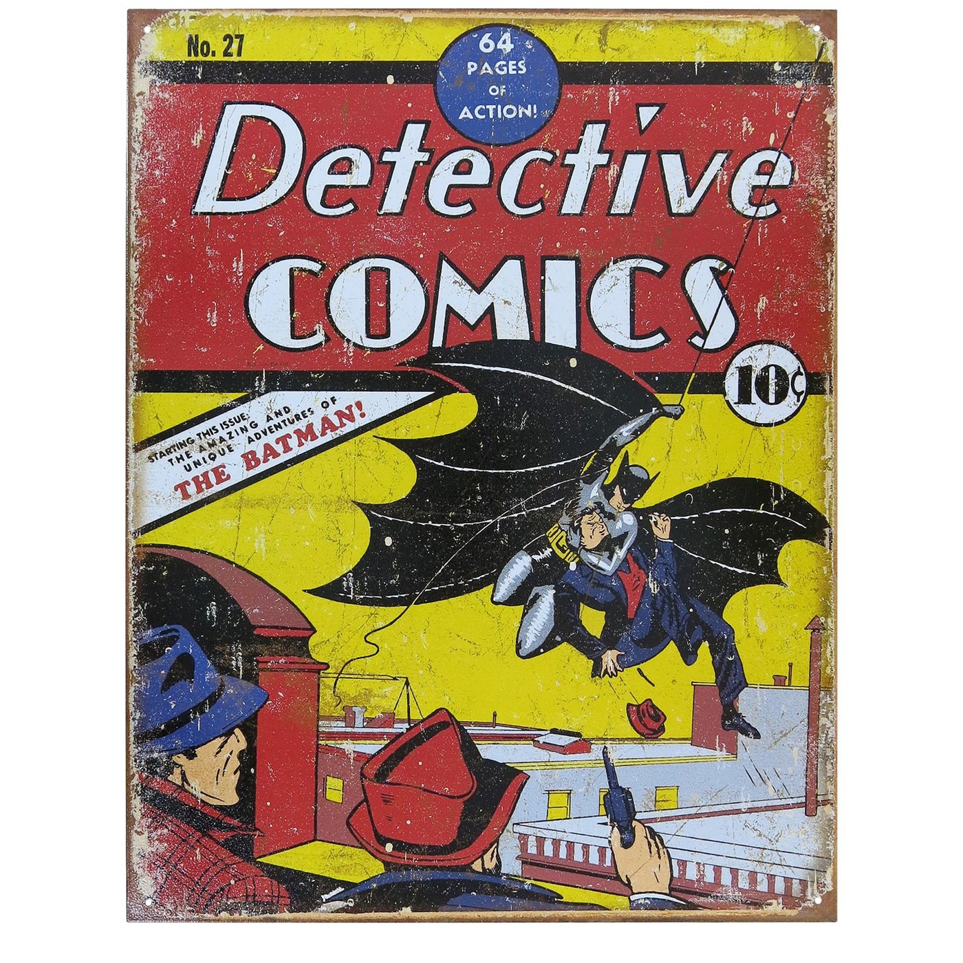 Batman Detective Comics #27 Tin Sign