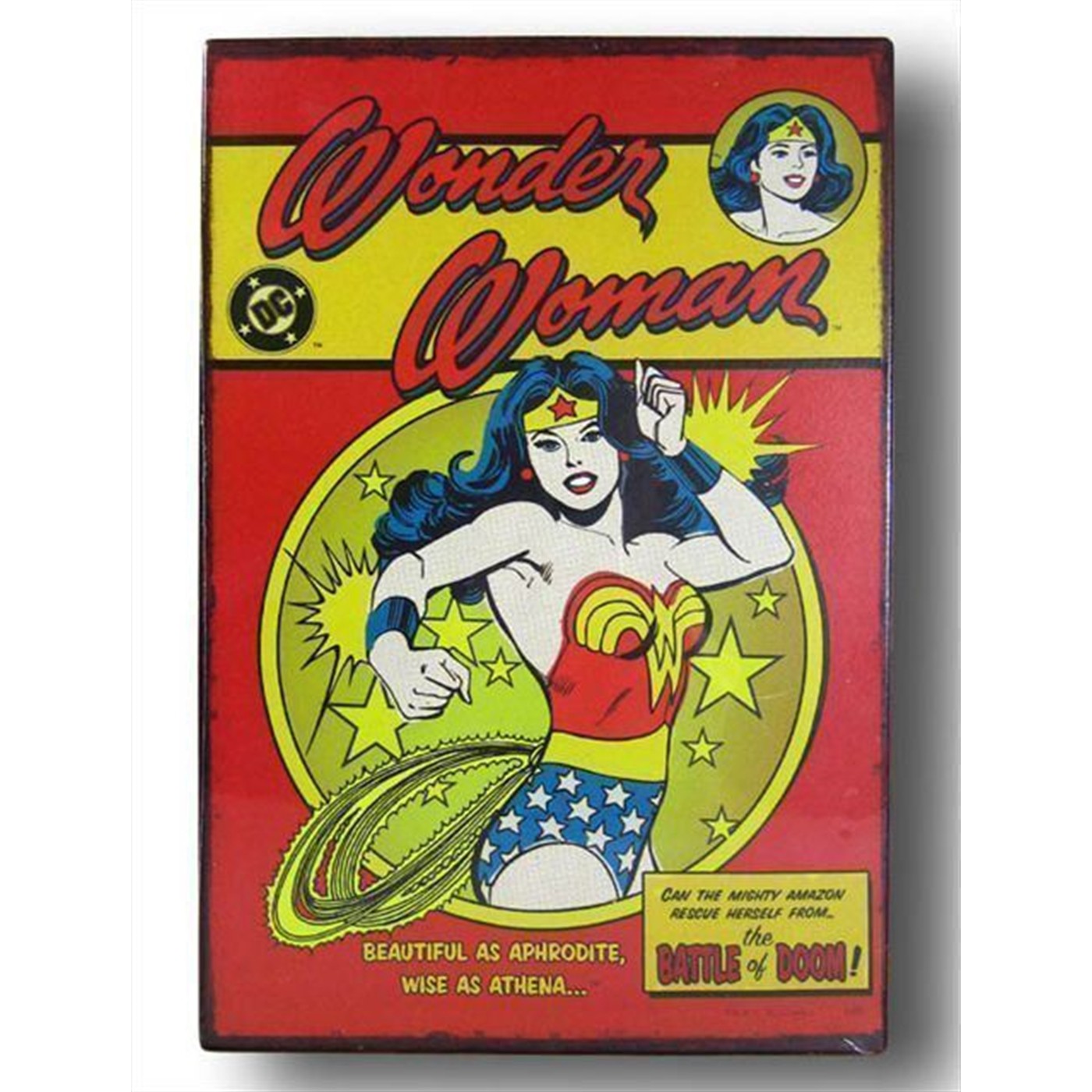 Wonder Woman Tin Sign Poster