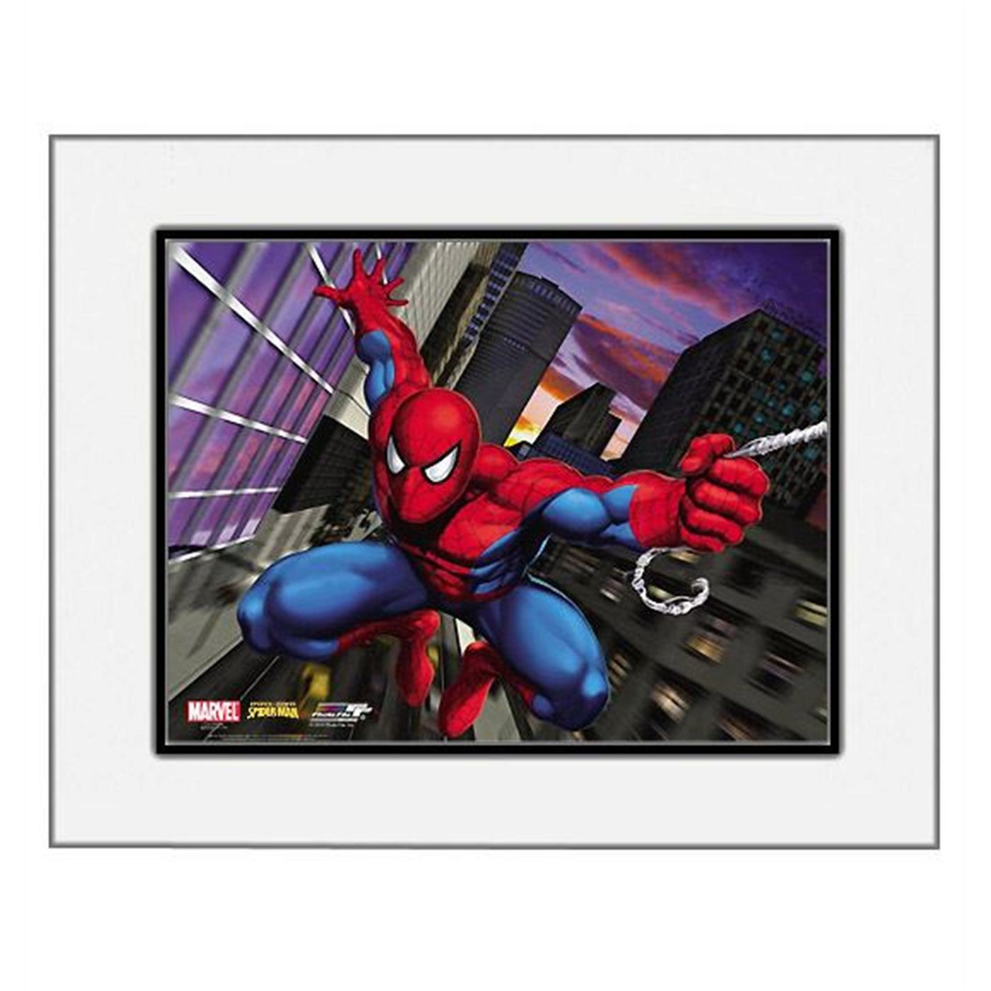 Spiderman 20x24 Photo Double Matted Print
