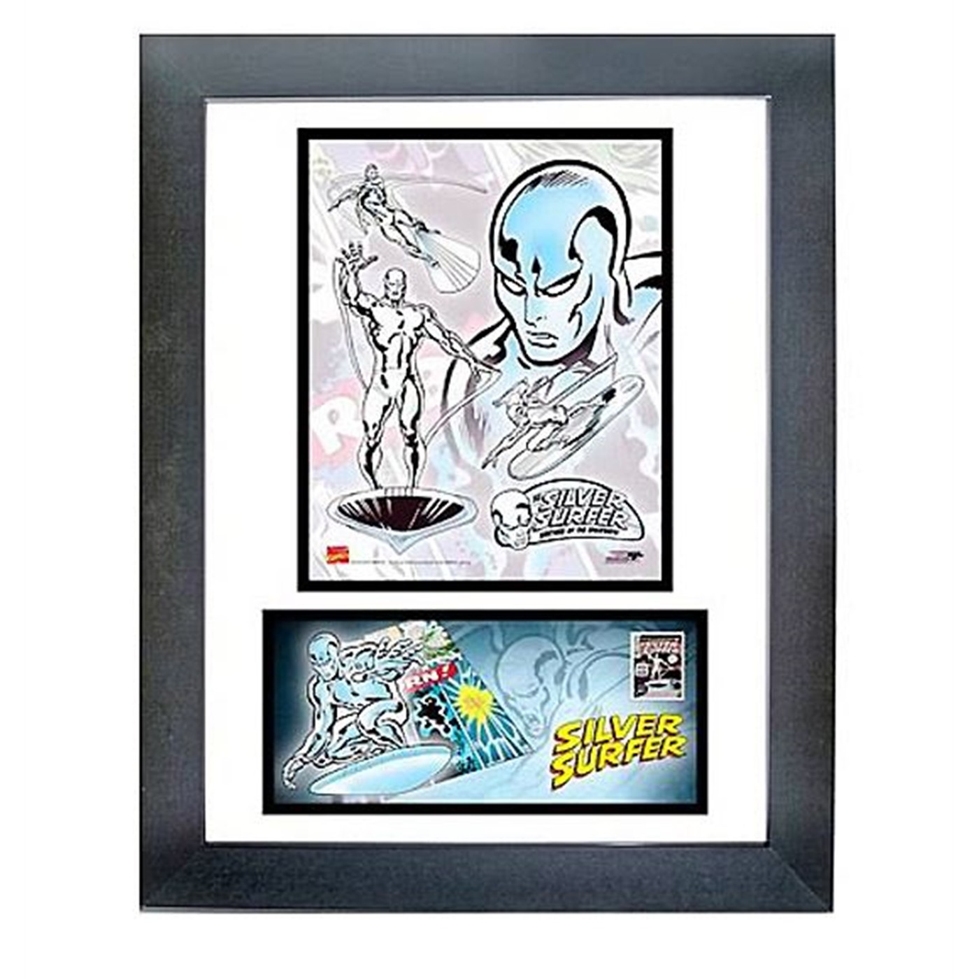 Silver Surfer 14x18 Framed Double Matted Photo