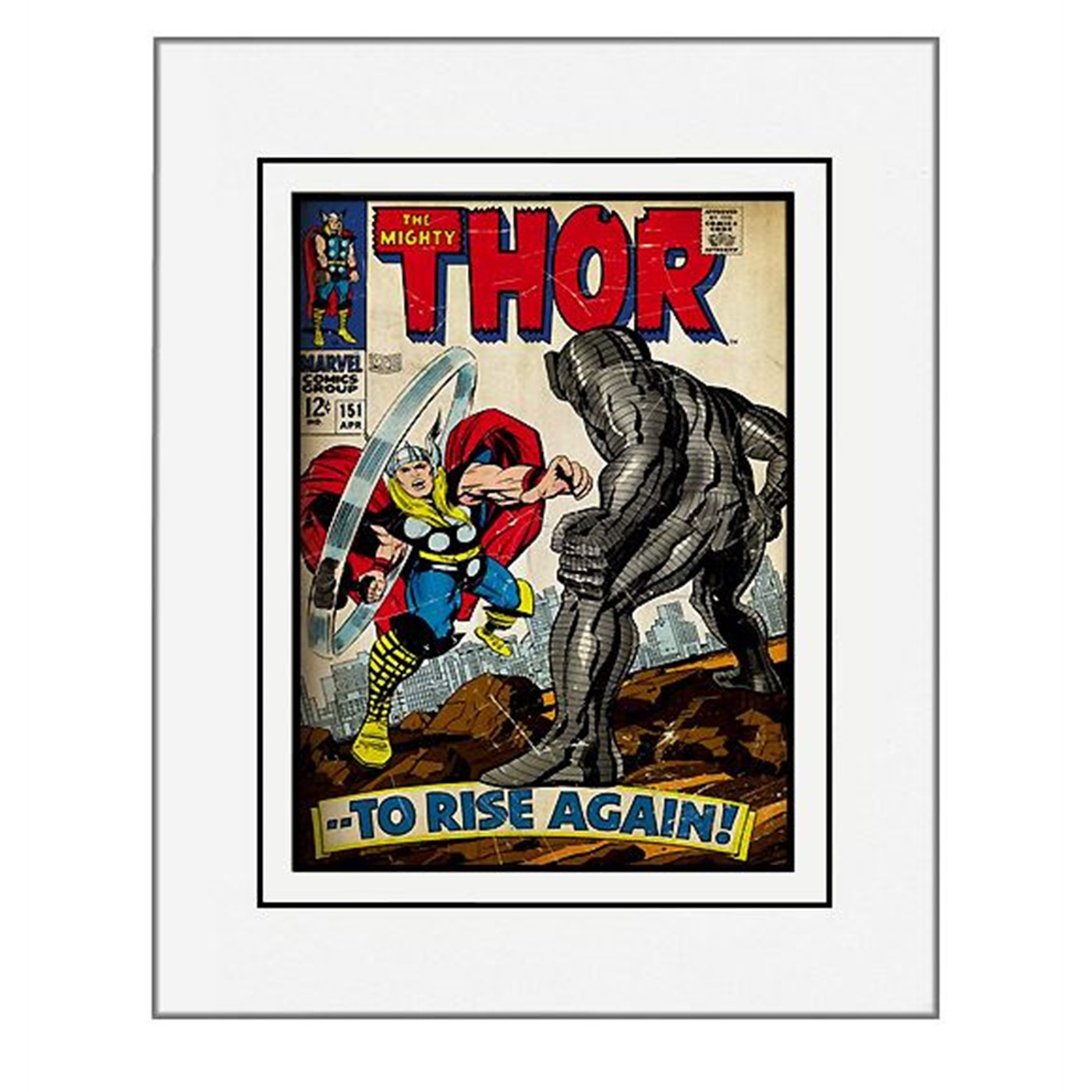 Thor Issue #151 Cover 11x14 Matted Print
