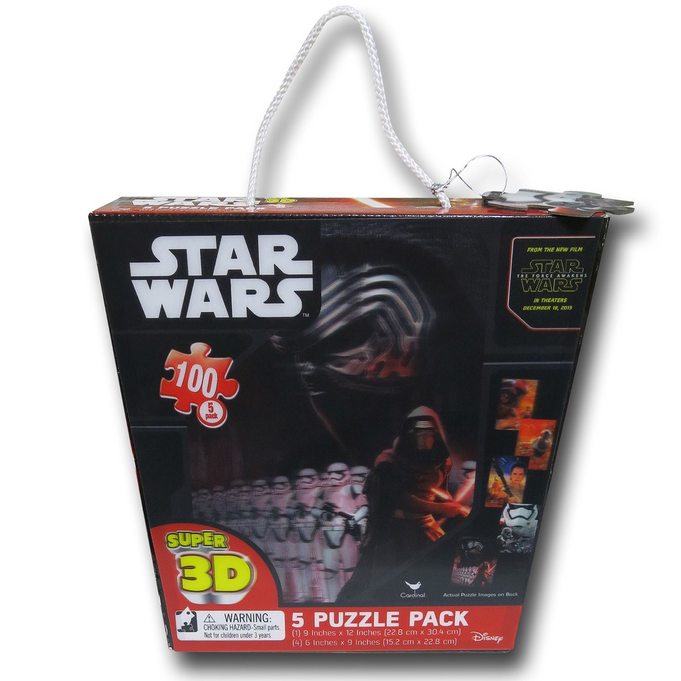 Star Wars Force Awakens 3D 5-Pack Puzzle