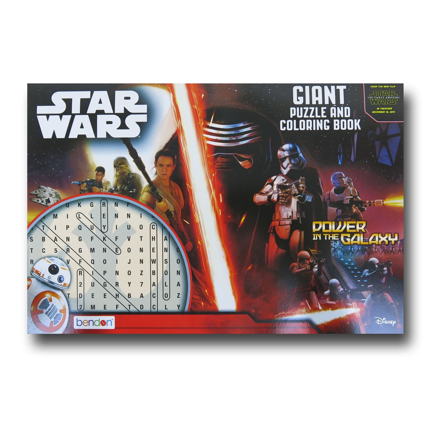 Star Wars Force Awakens Puzzle and Coloring Book