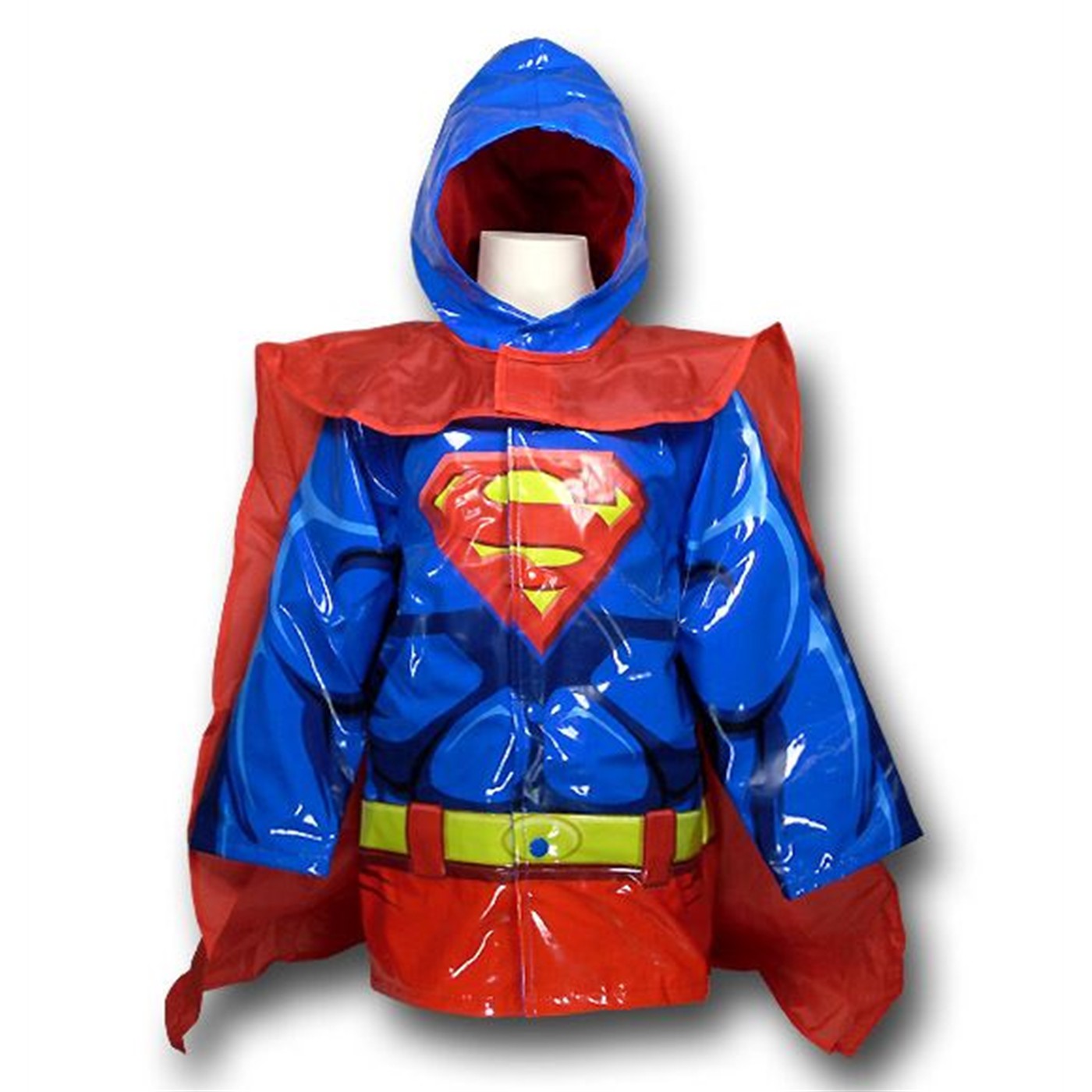 Superman Juvy Caped Costume Raincoat