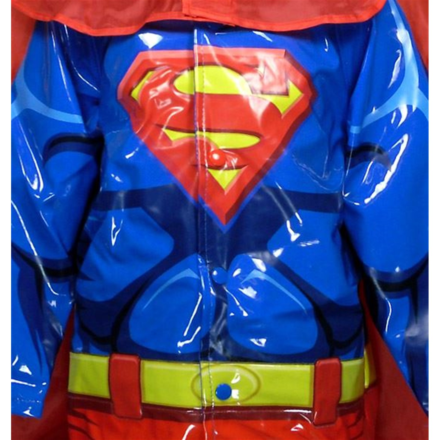 Superman Juvy Caped Costume Raincoat