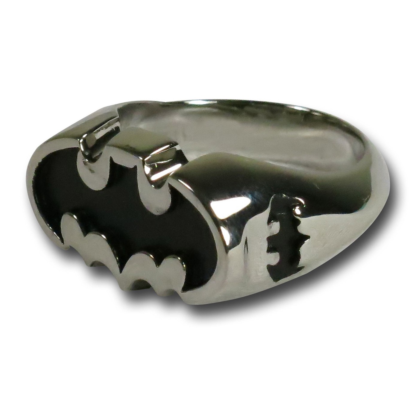 Batman Black 3D Symbol Ring