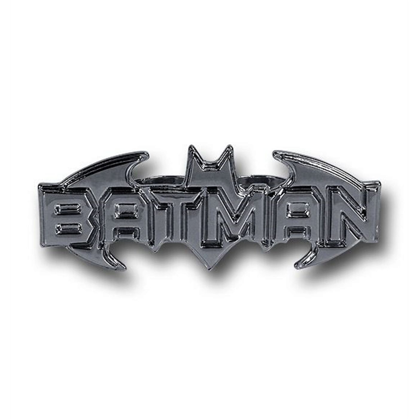 Batman Logo Two-Finger Ring