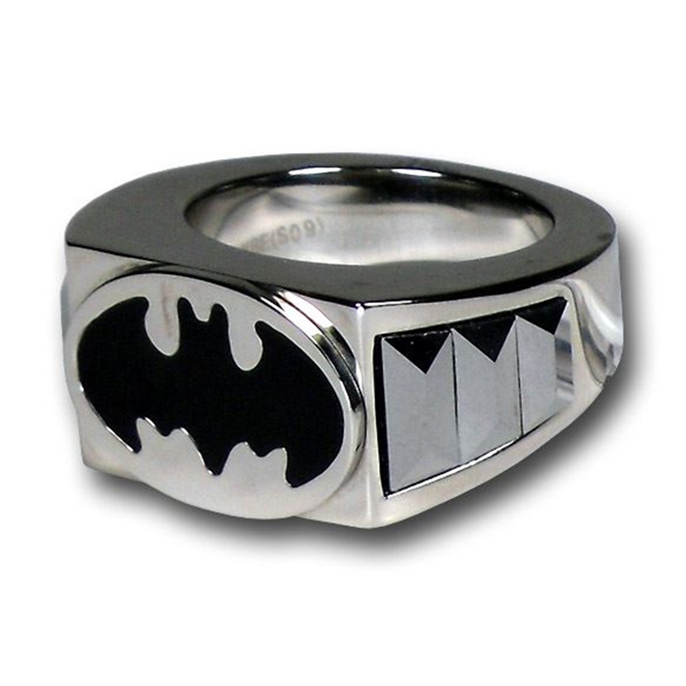 Batman Symbol Stainless Steel Ring