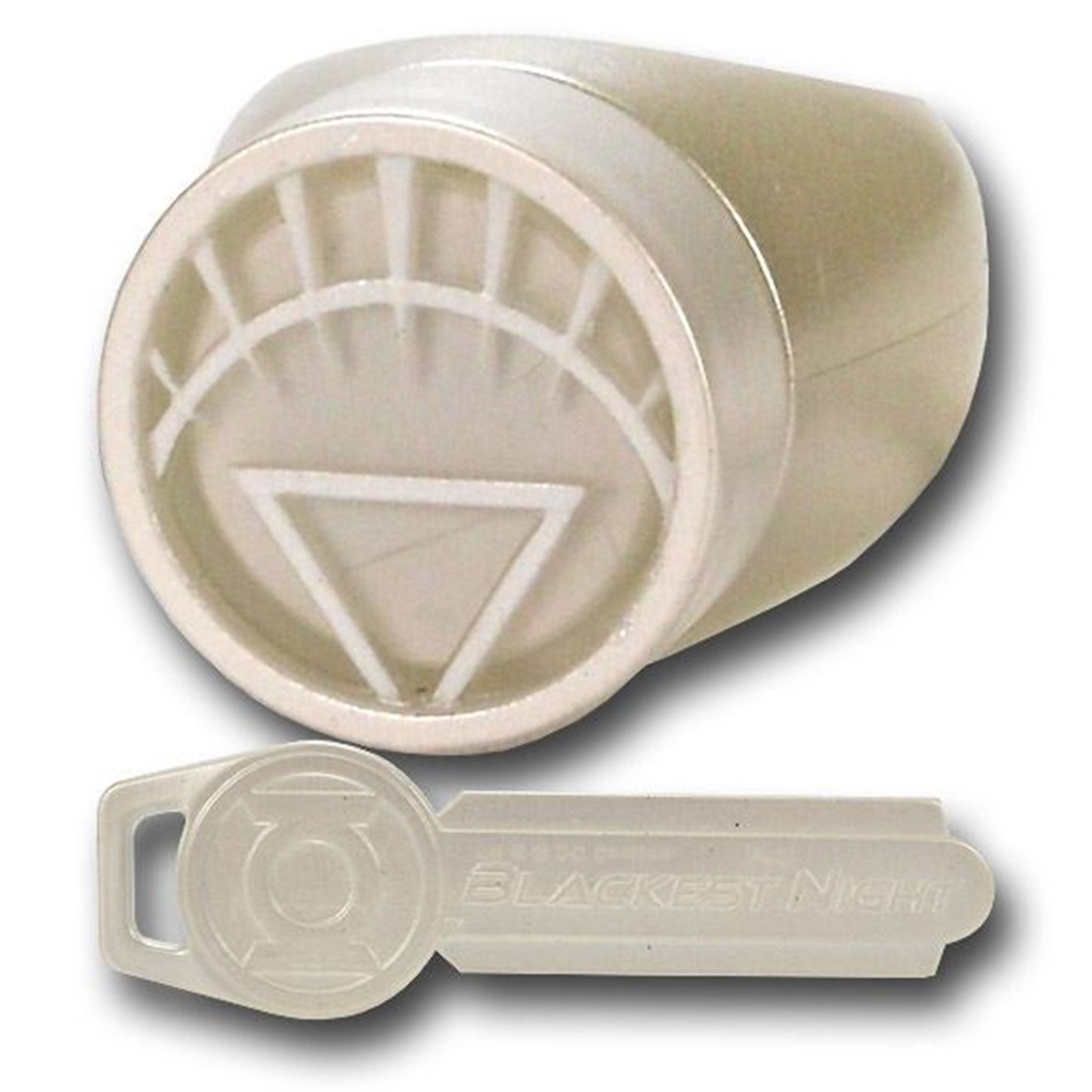 White Lantern Light-Up Power Ring