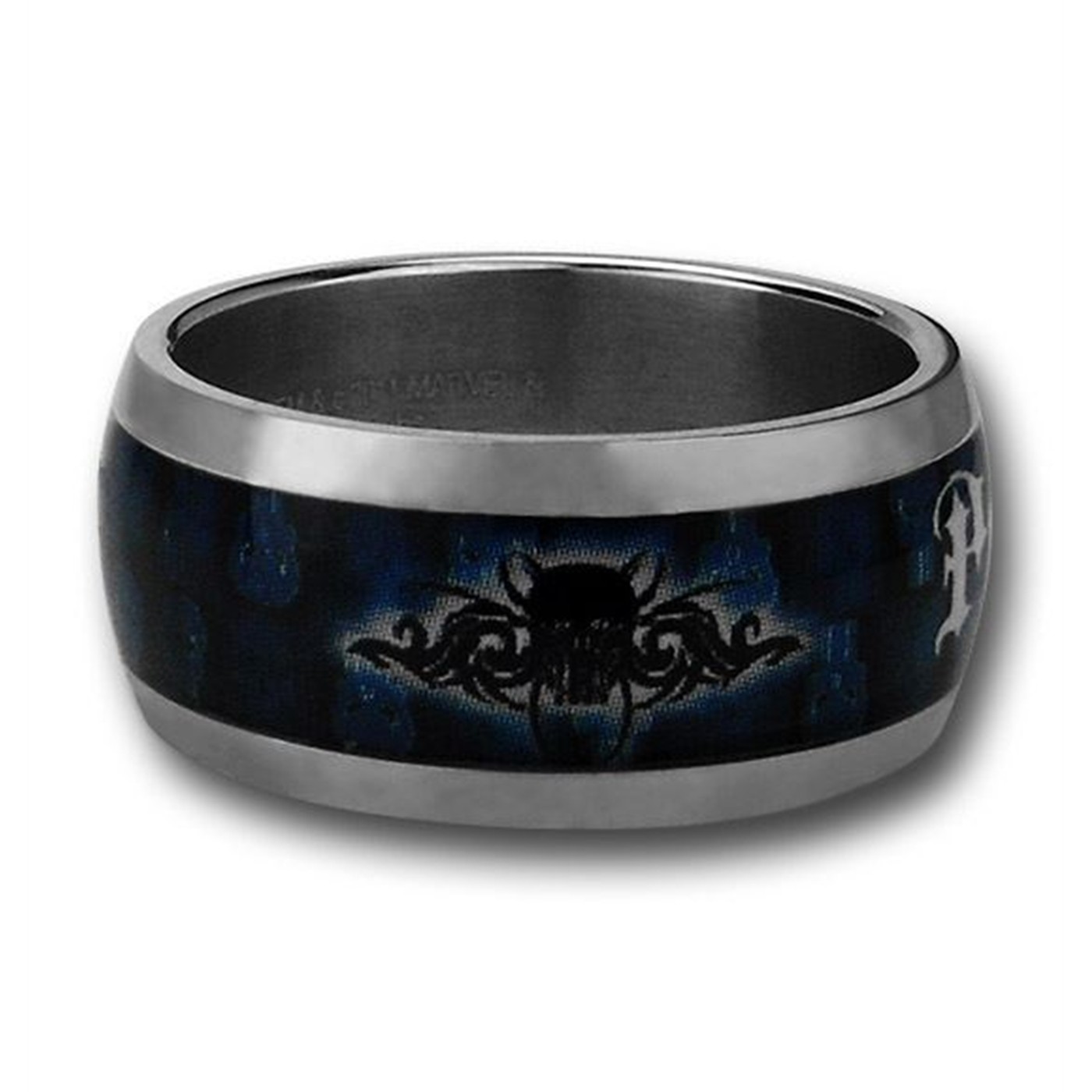 Punisher Blue Gothic Ring