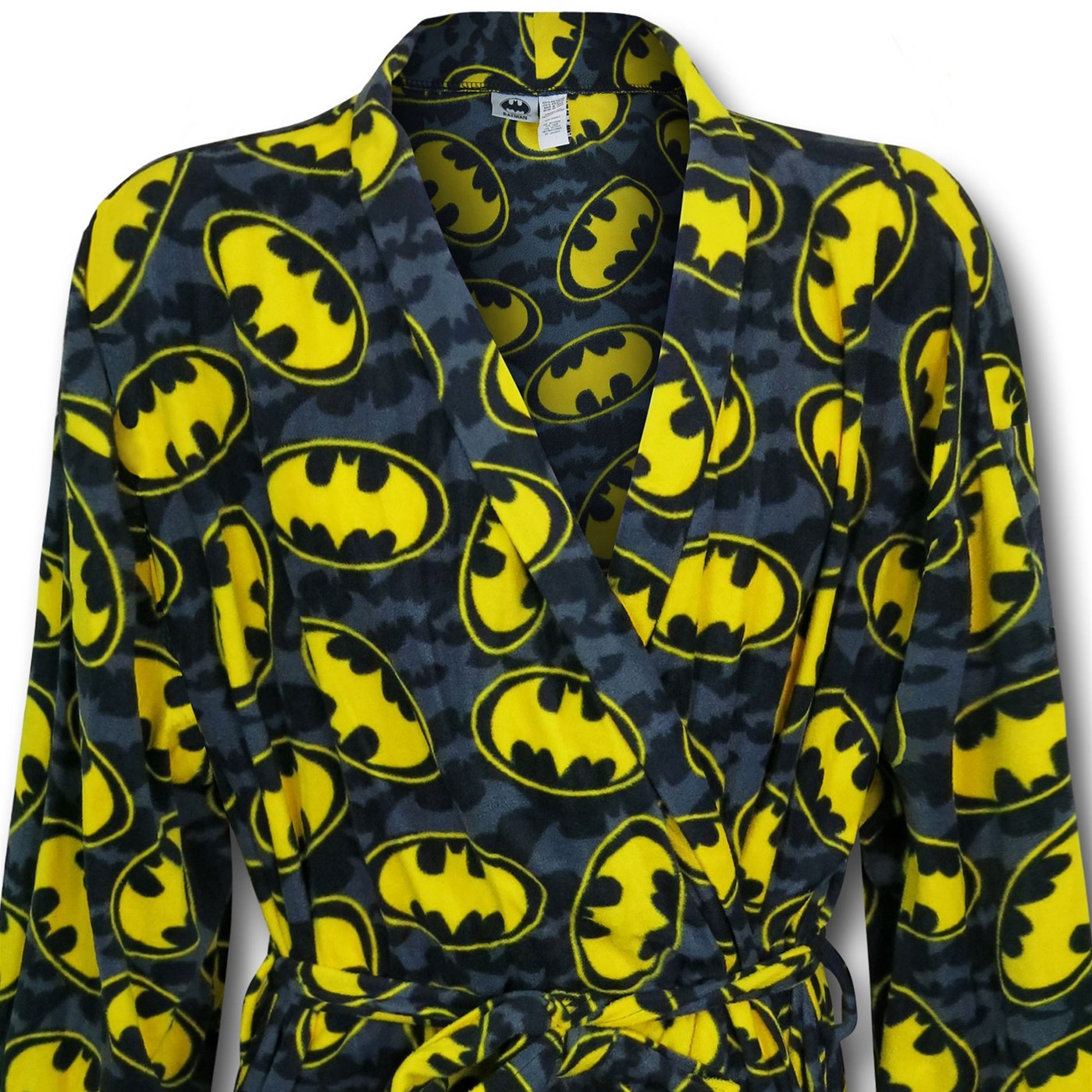 Batman Symbols Micro Fleece Men's Robe
