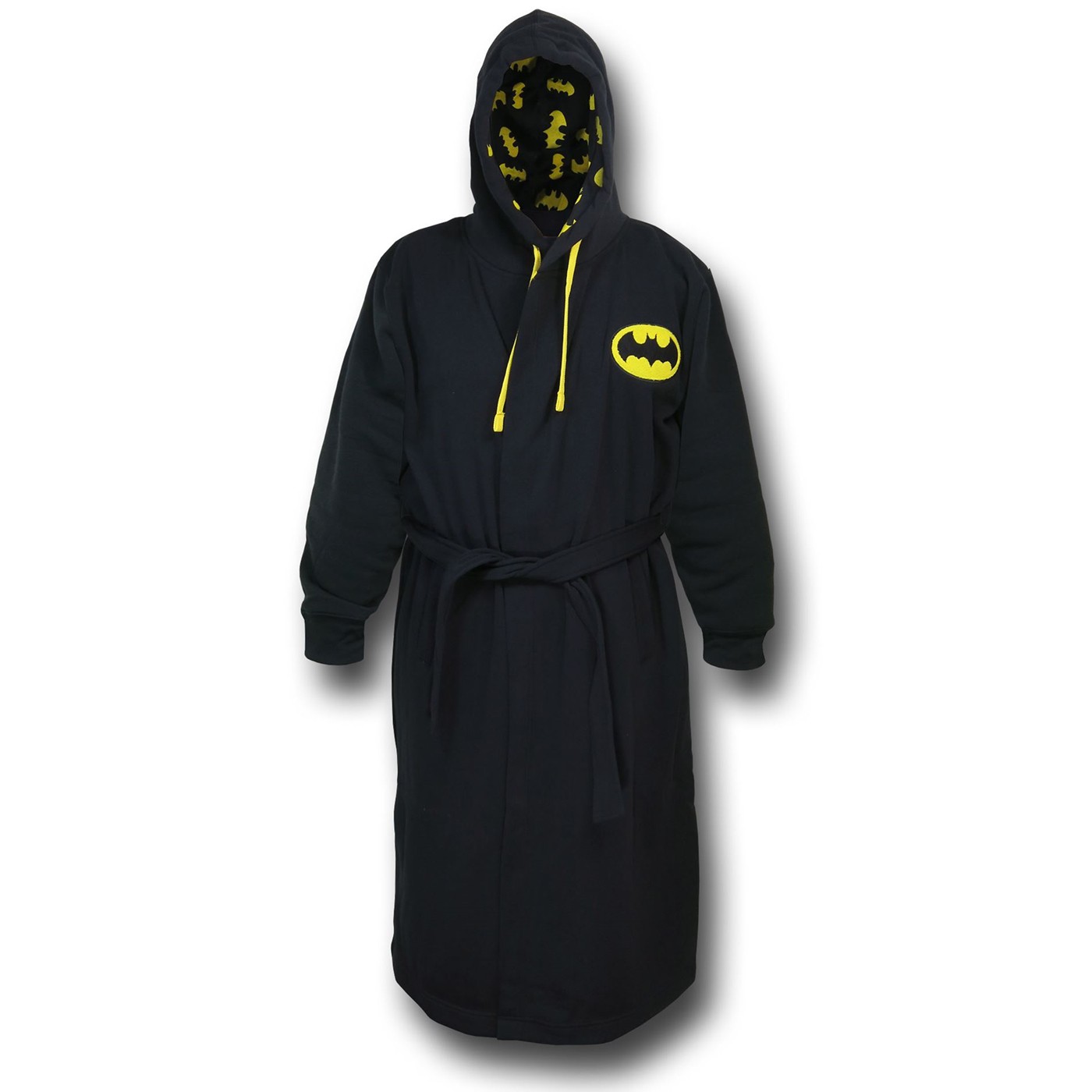 Batman Symbol Hooded Black Robe