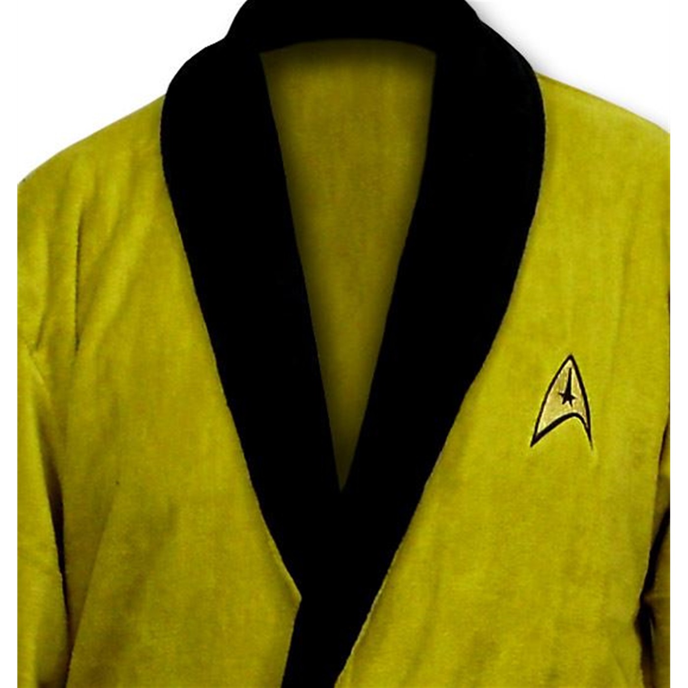 Star Trek Gold Command Terry Cloth Robe- OSFA