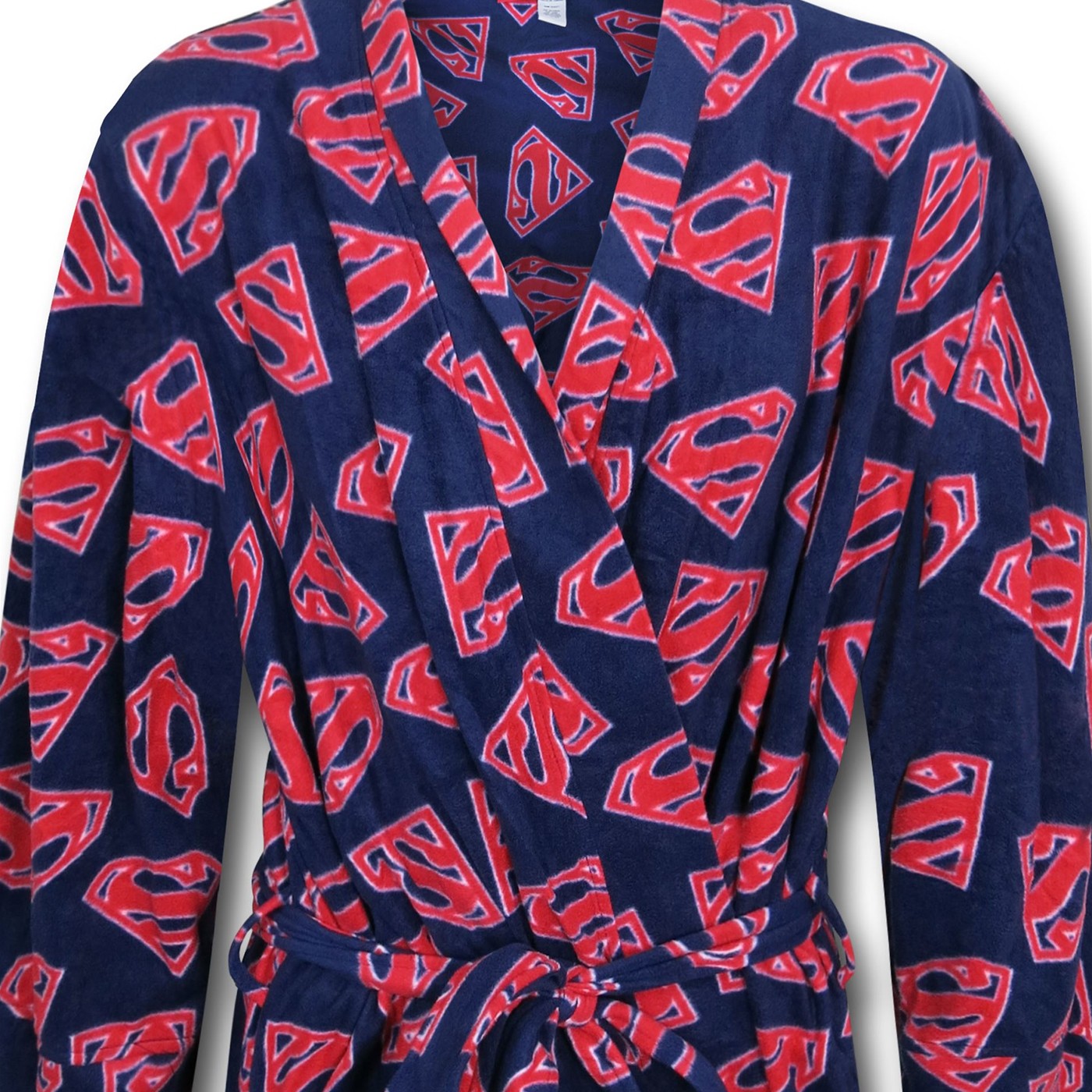 Superman Micro Fleece Men's Robe