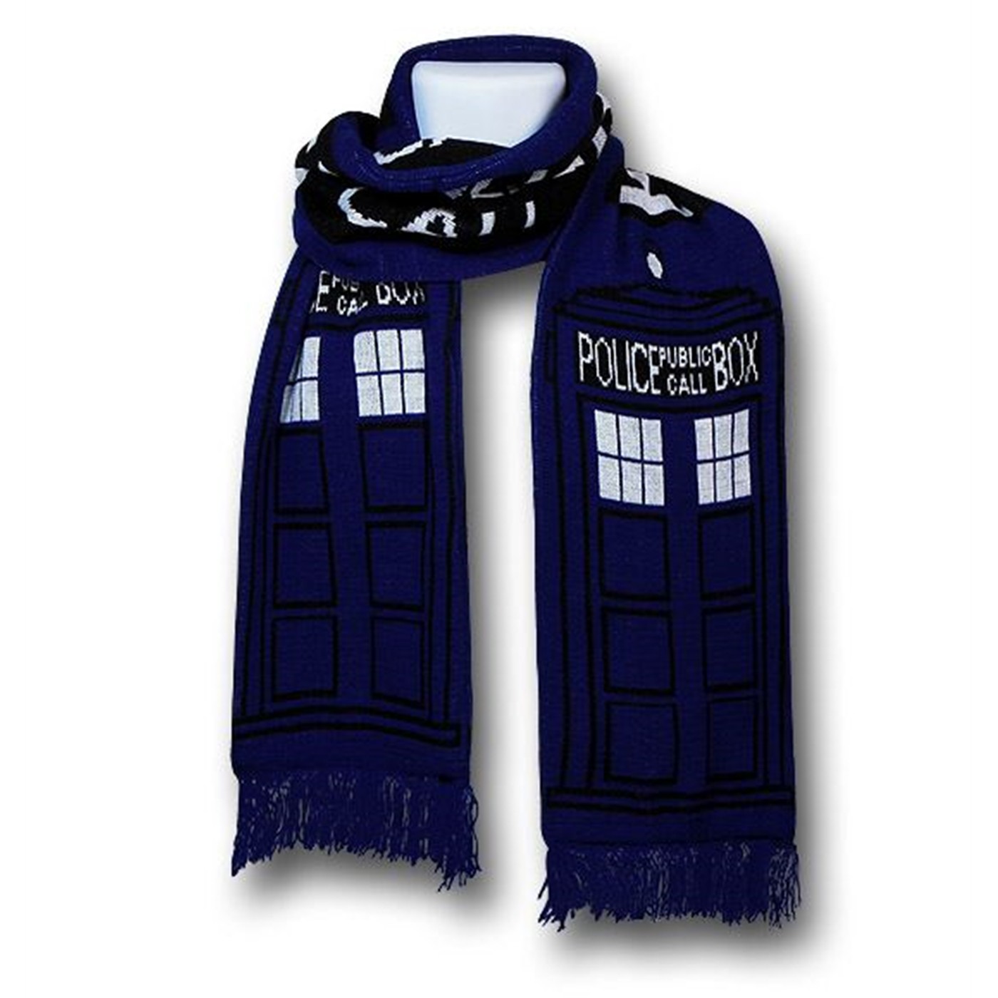 Doctor Who Tardis Scarf