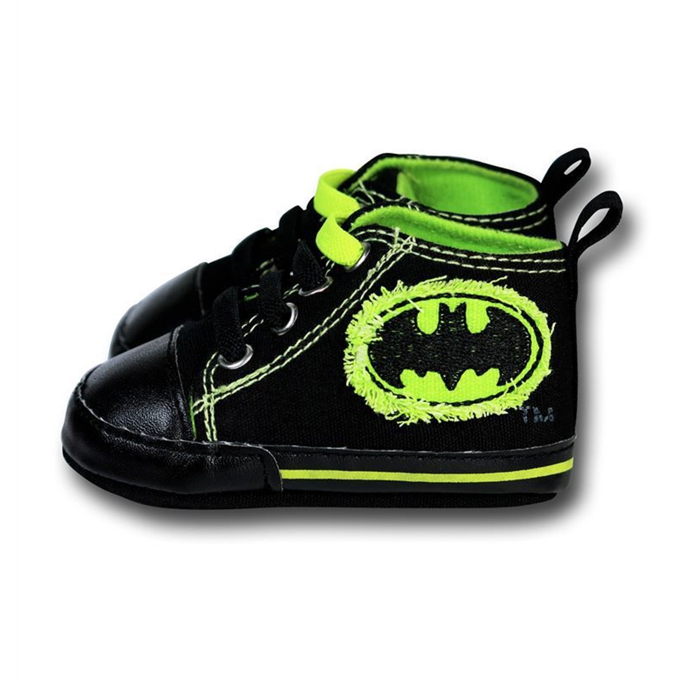 Batman Green Symbol High Top Infant Shoes