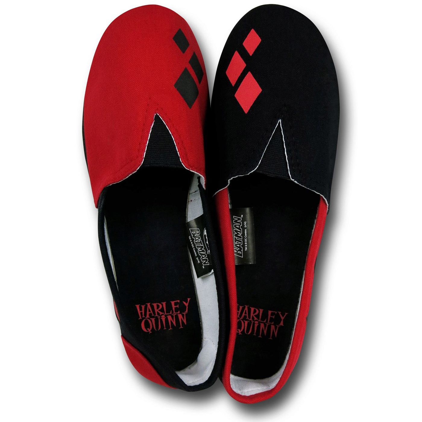 Harley Quinn All-Over Print Women's Slip-On Shoes