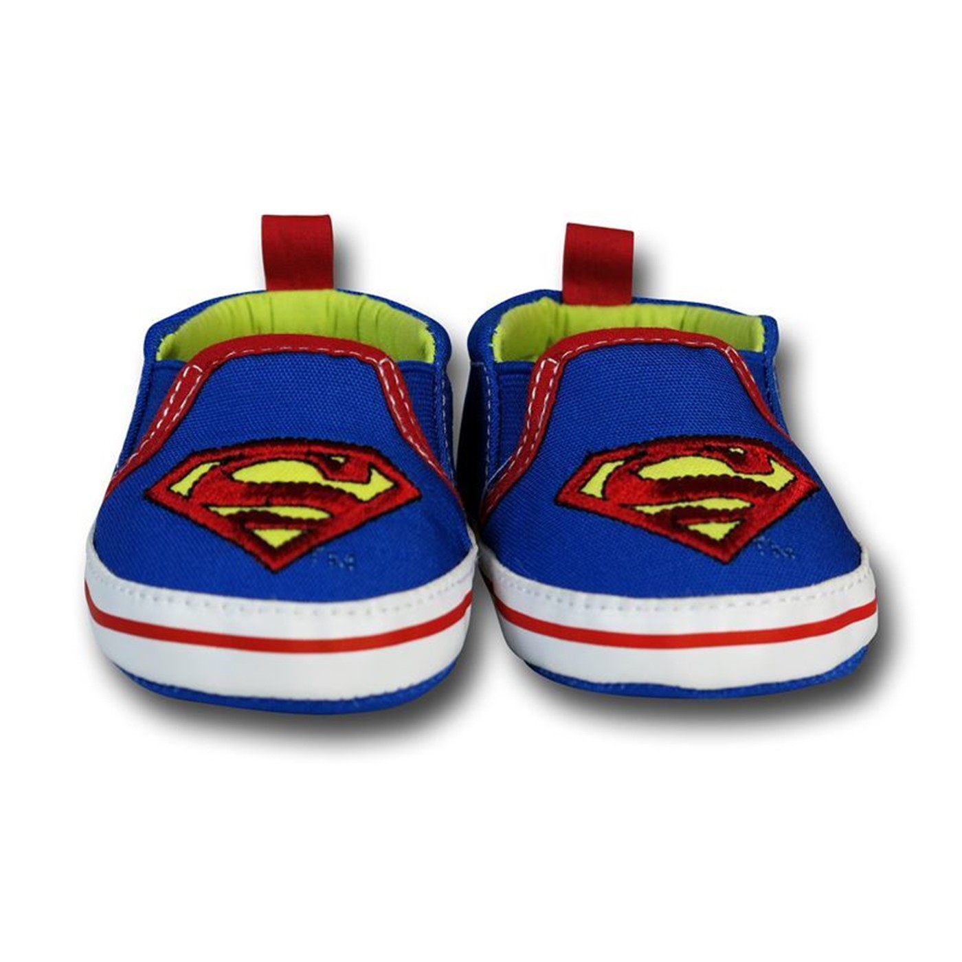 Superman Symbol Soft Slip-On Infant Shoes
