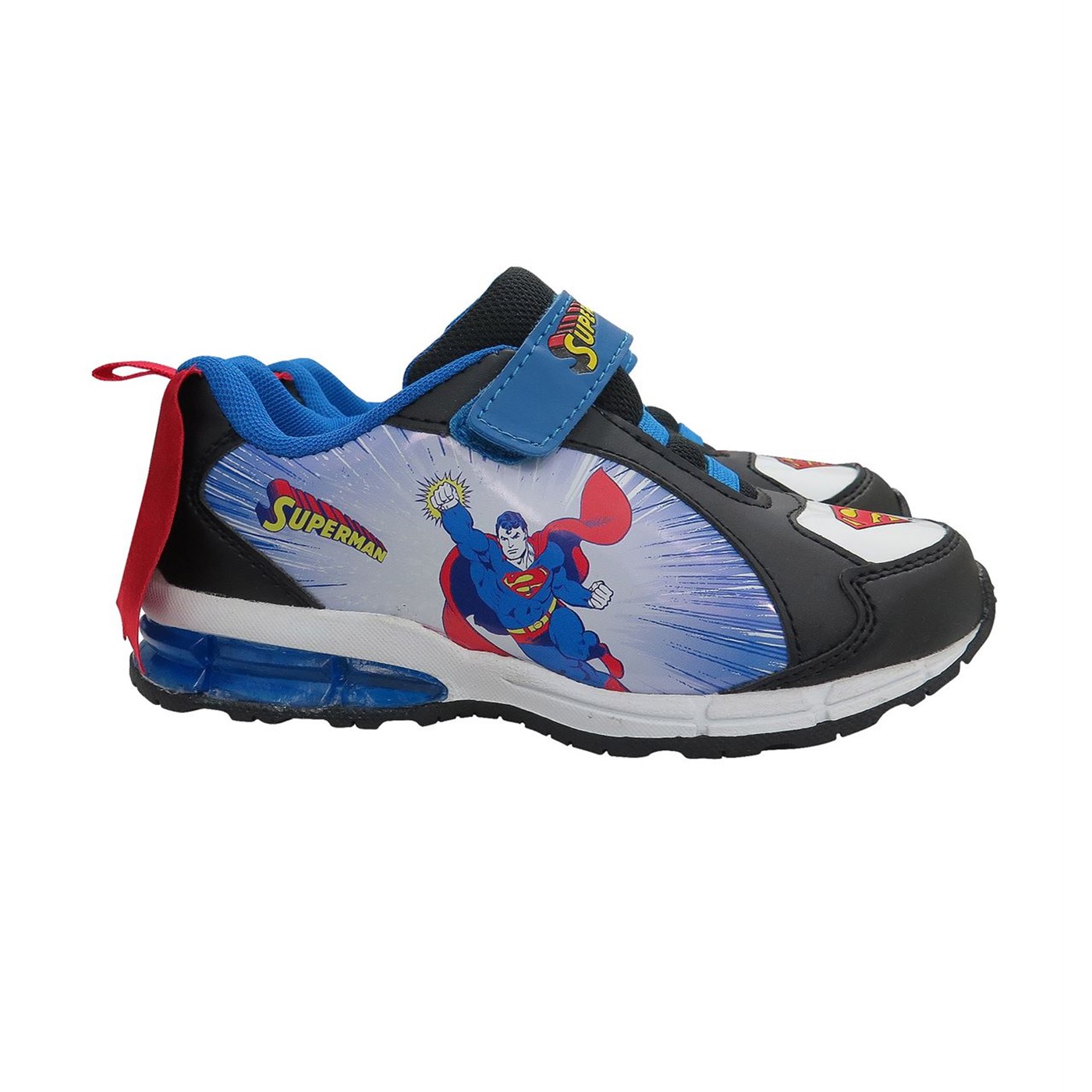 Superman Up Up & Away Kids Caped Sneakers