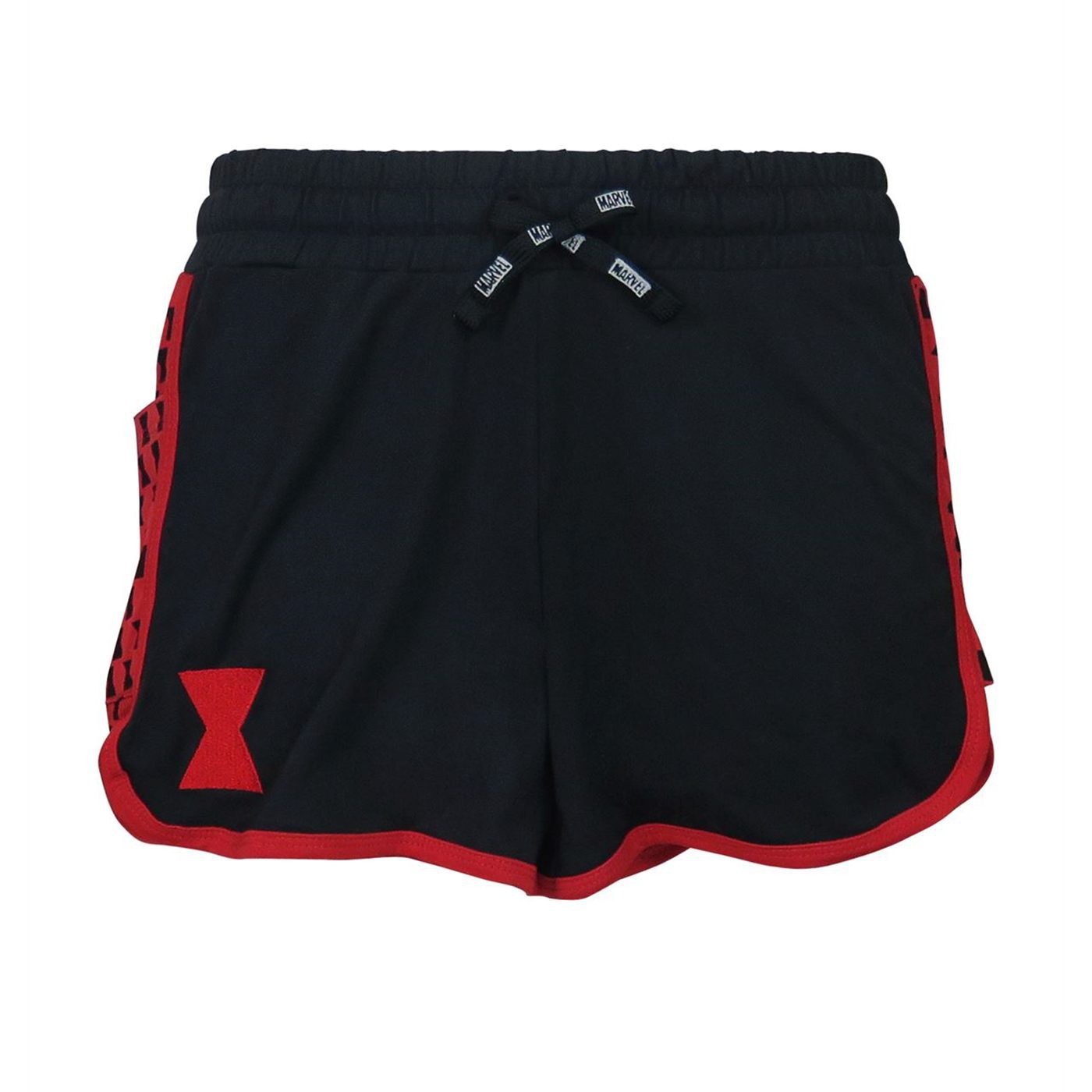 Black Widow Symbol Women's Shorts