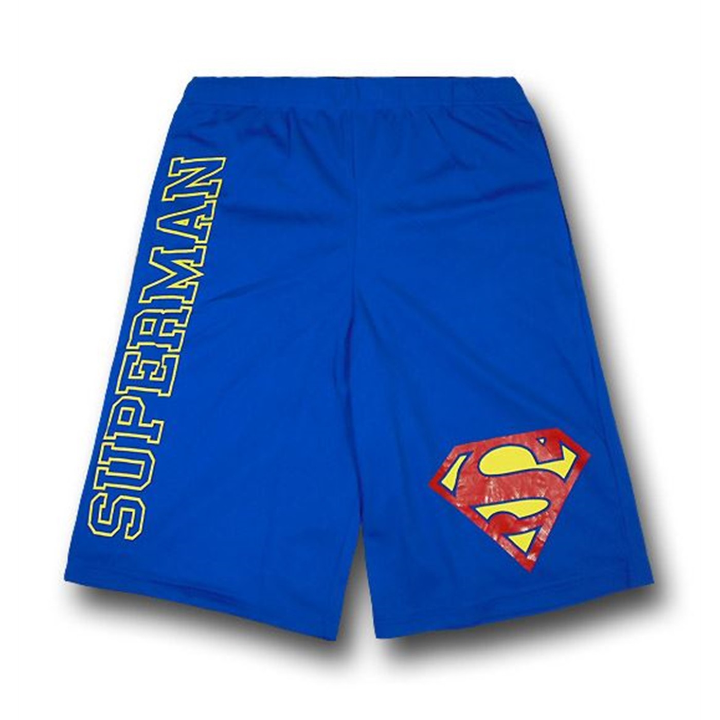 Superman Logo and Symbol Mesh Shorts