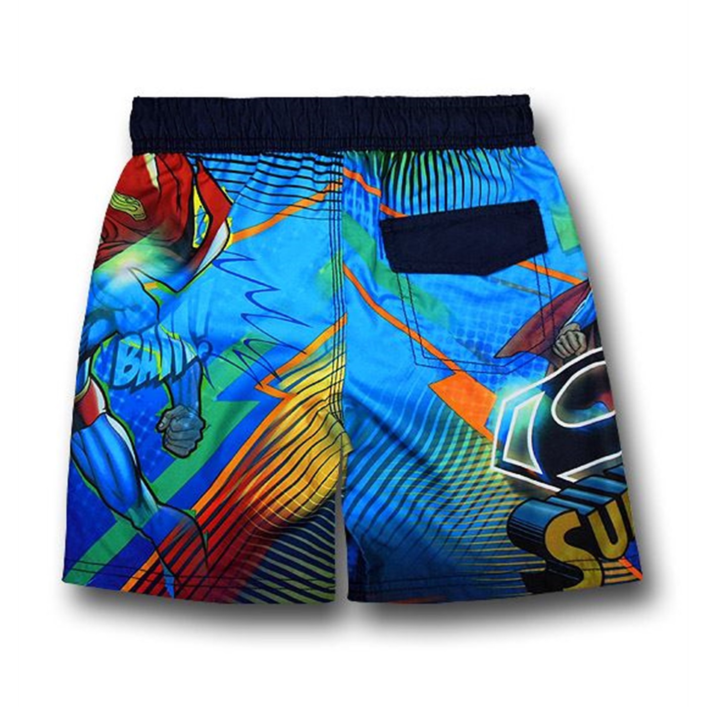 Superman All-Over Print Kids Board Shorts
