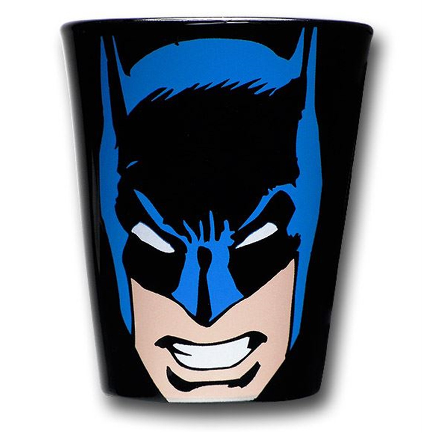 Batman Face Black Shot Glass