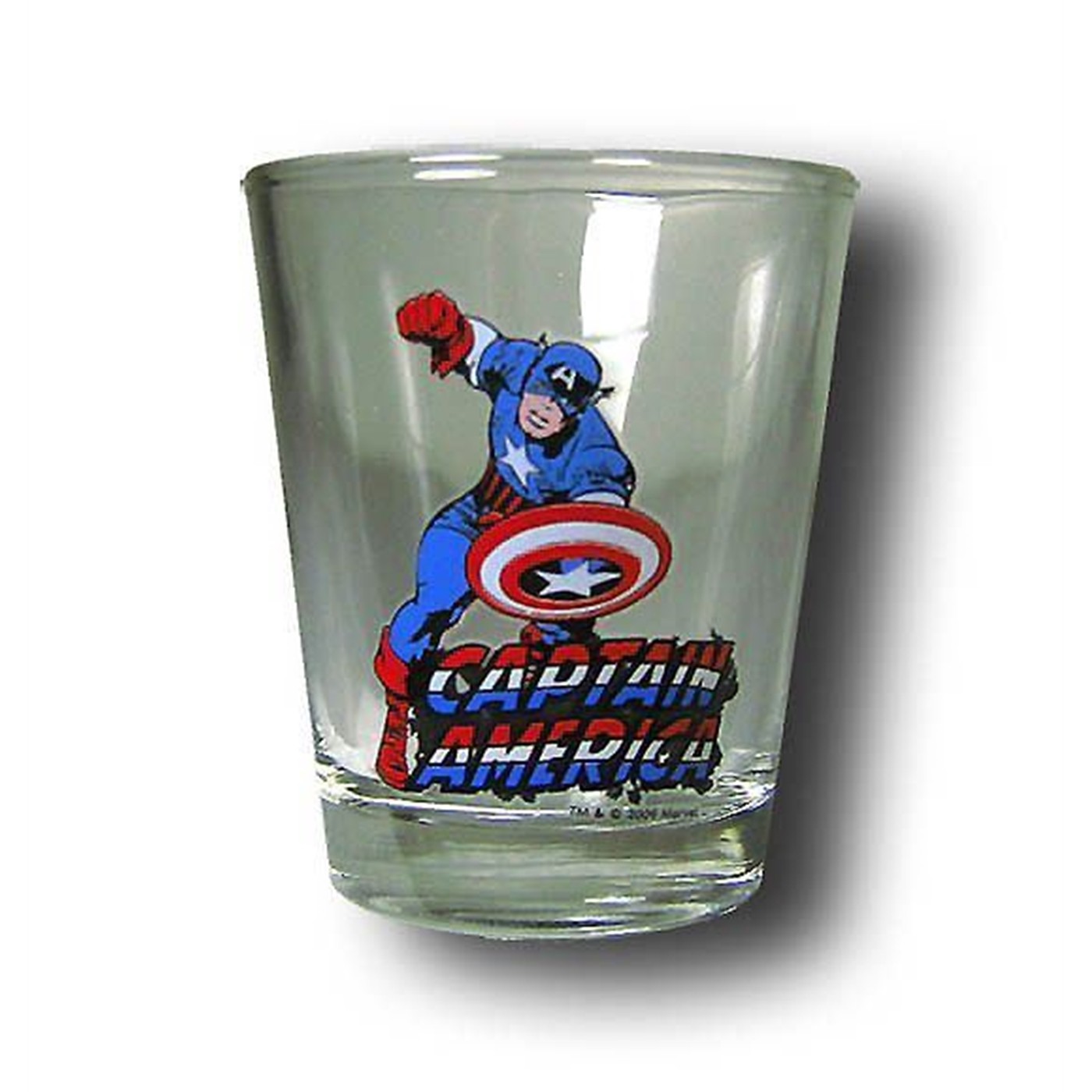Captain America Set of Two Shot Glasses