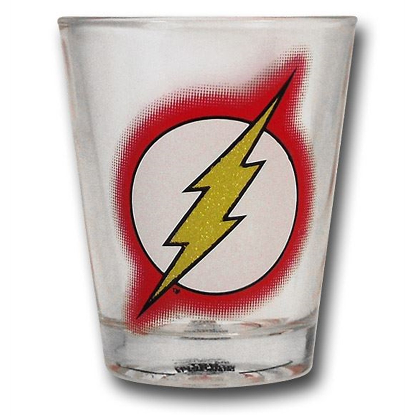 Flash Glitter Symbol Shot Glass