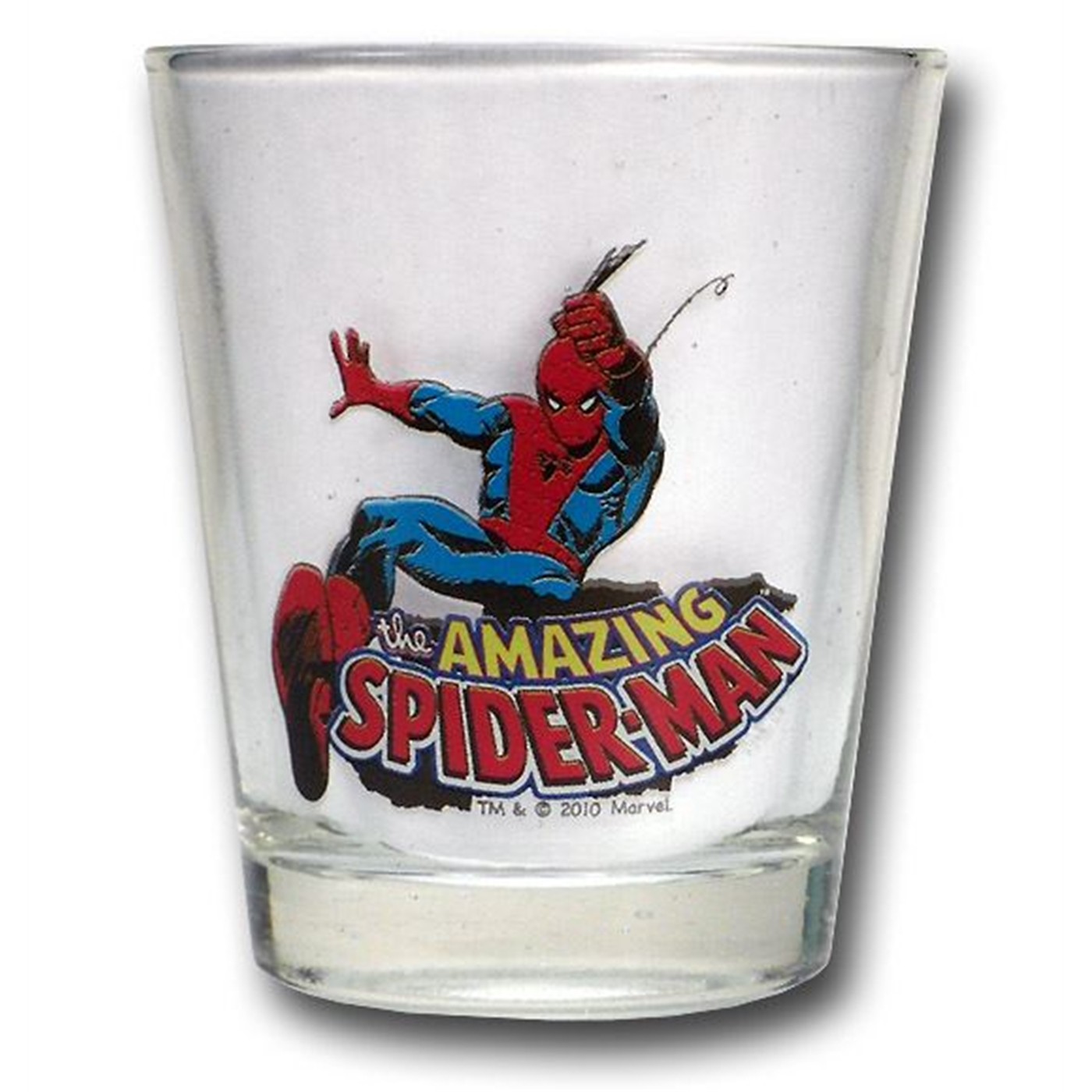 Spiderman Swinging Shot Glass