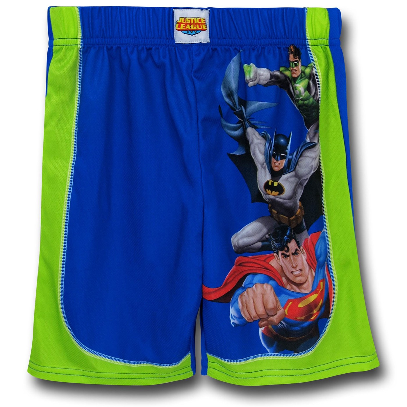 Justice League Kids Jersey Mesh Jam Shorts