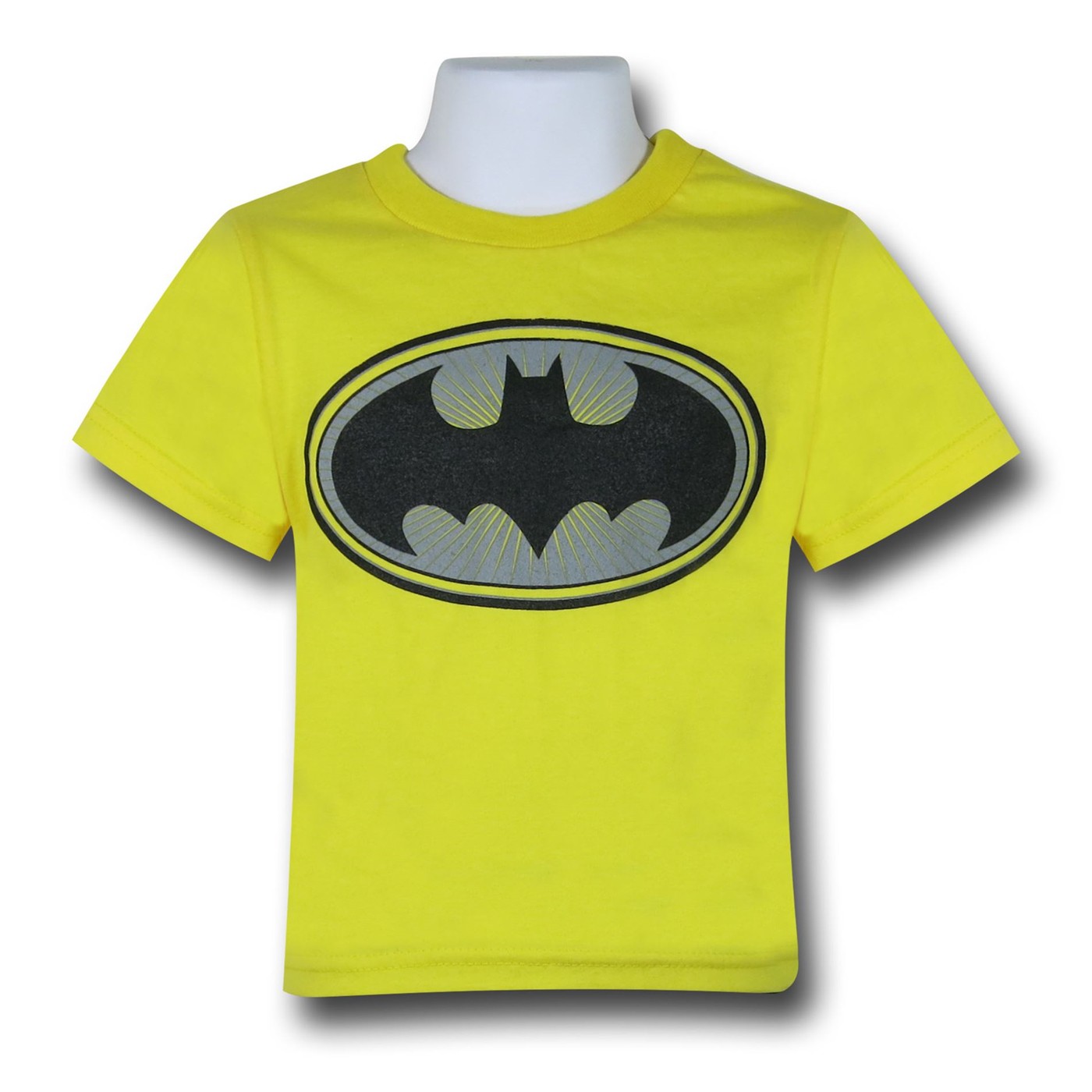 Batman Kids Yellow & Black Shorts Set