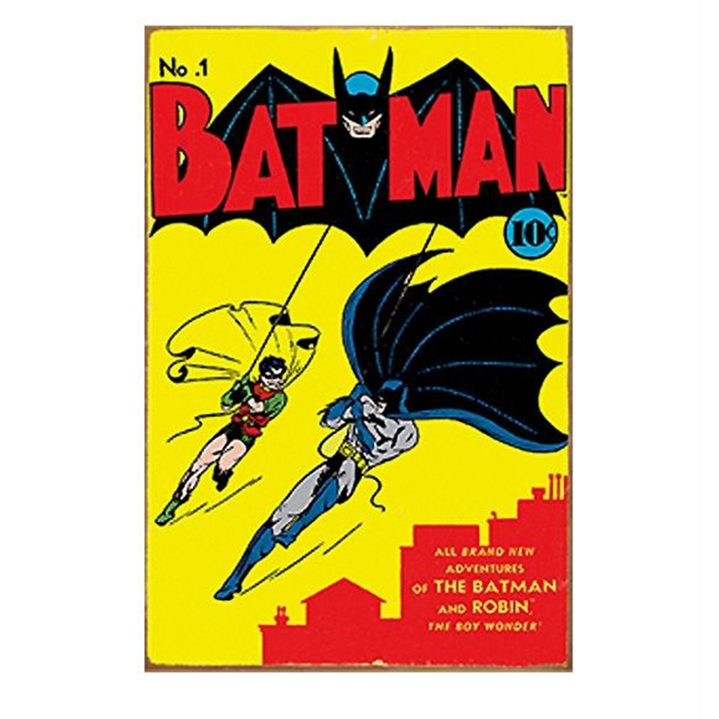 Batman Issue #1 Comic Cover Tin Sign