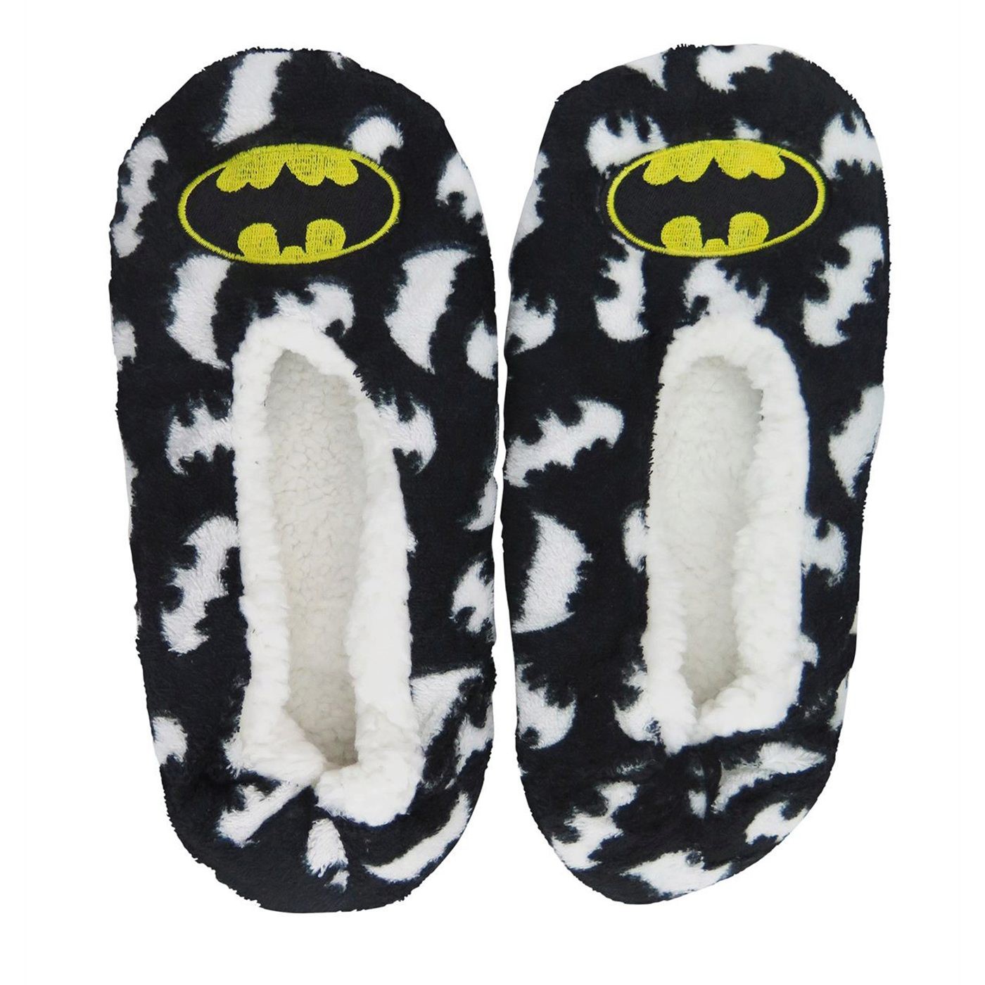 Batman Cozy Fuzzy Women's Slipper Socks