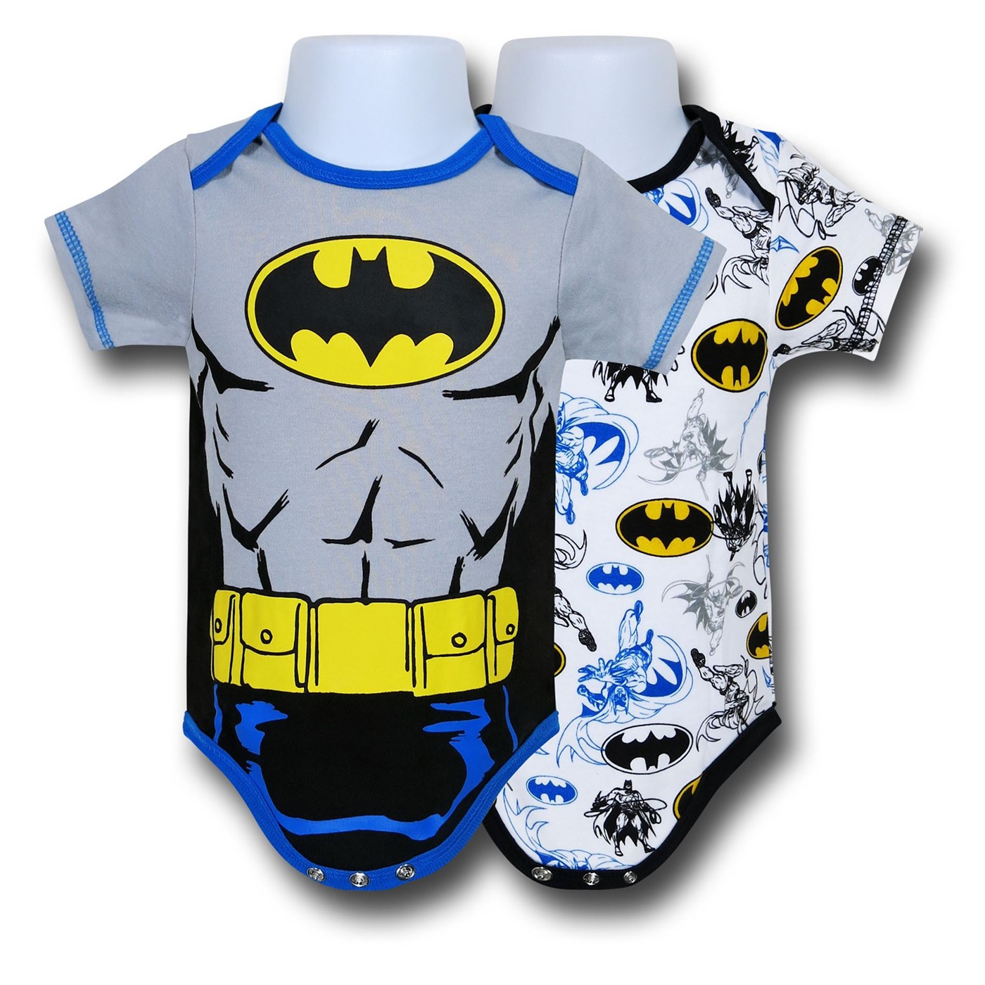Batman Costume Infant Snapsuit 2 Pack