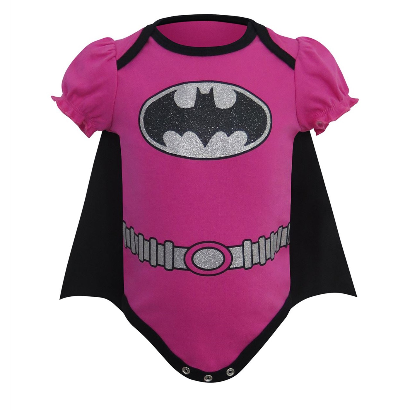 Batgirl Little Caped Crusader Caped Snapsuit