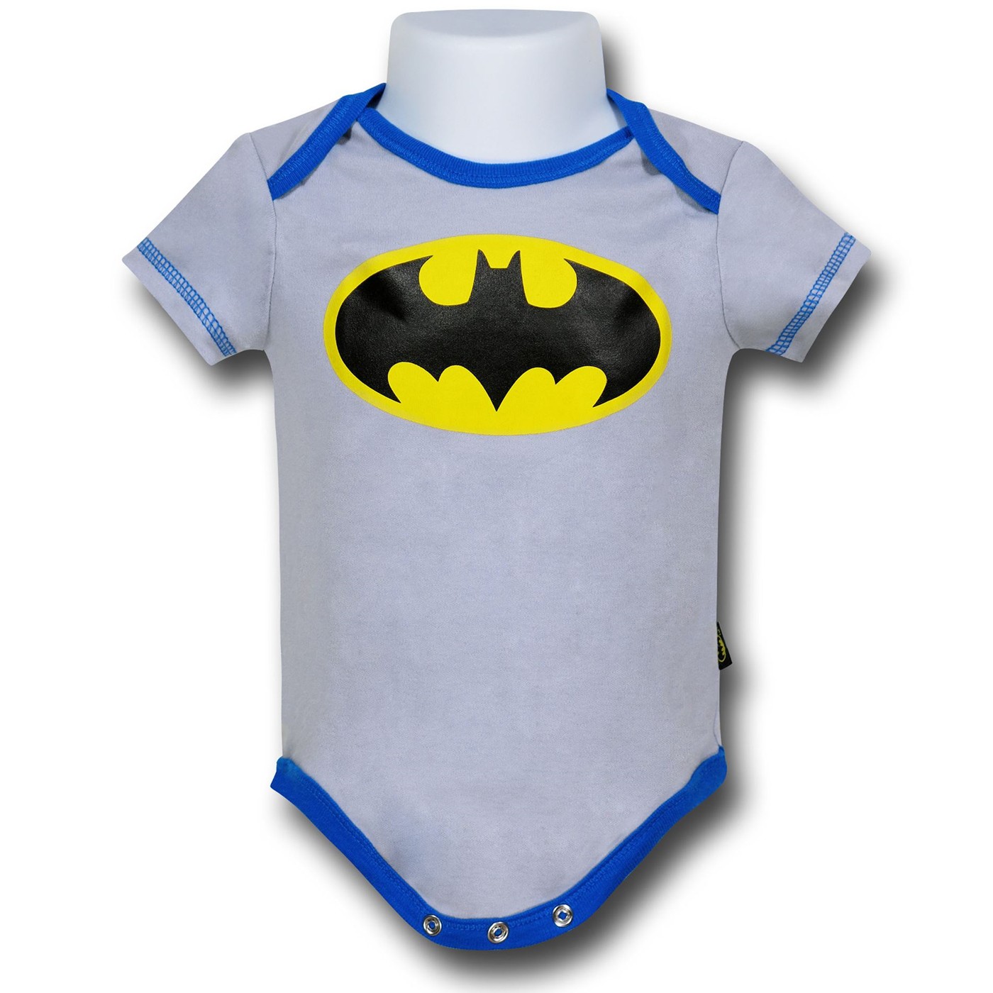 Batman 3pc Grey Costume Newborn Gift Set