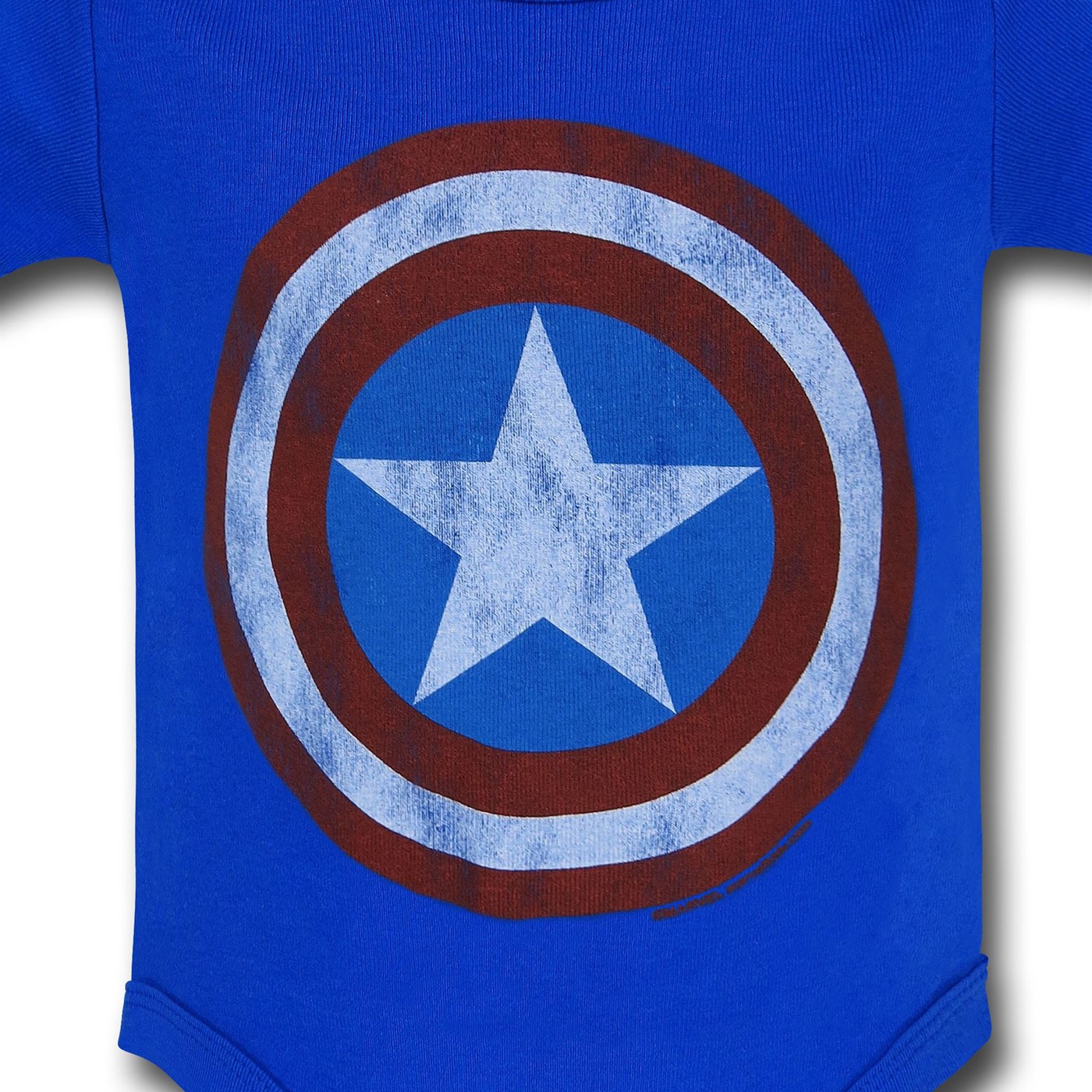 Captain America Shield Symbol Infant Snapsuit