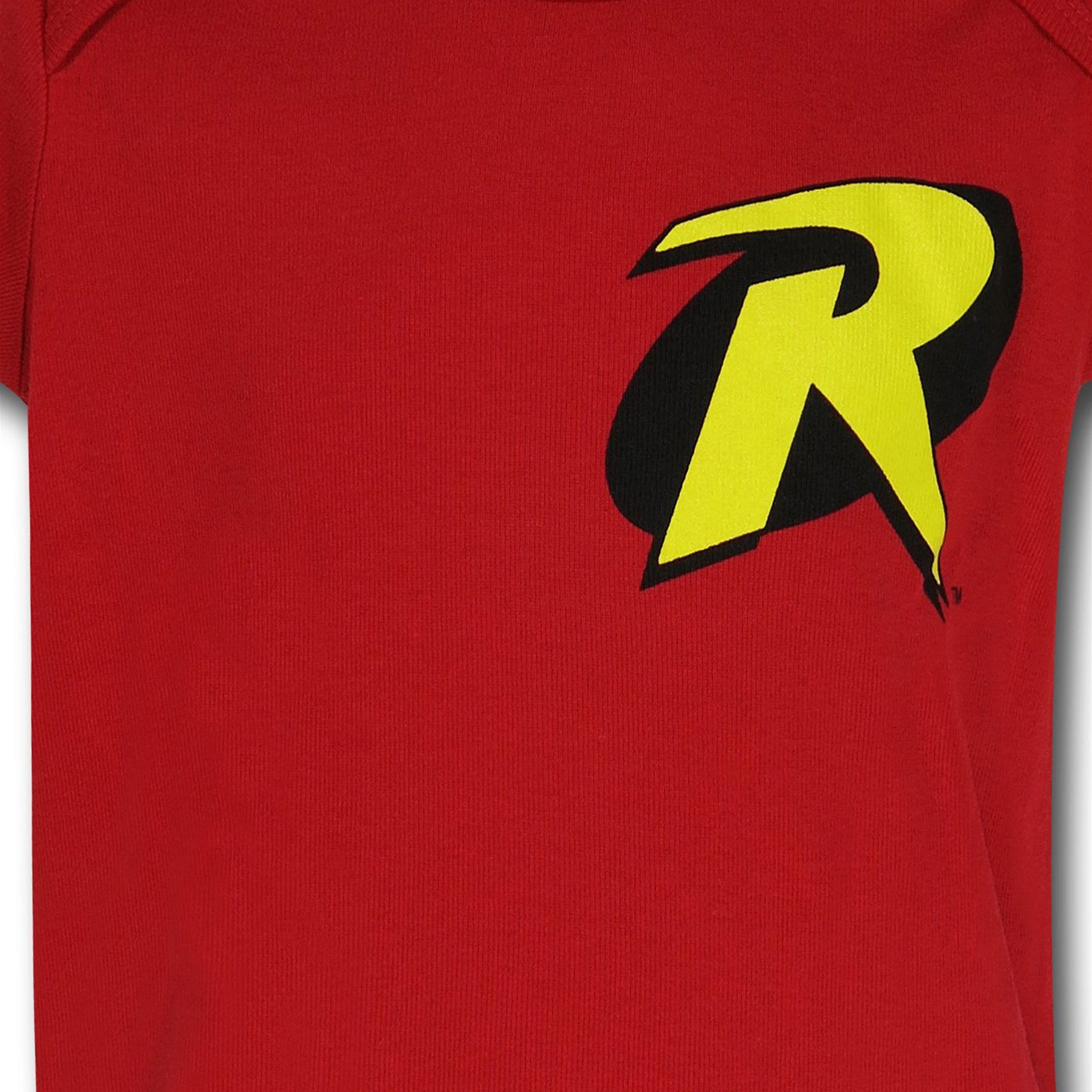 Robin Symbol Red Infant Snapsuit